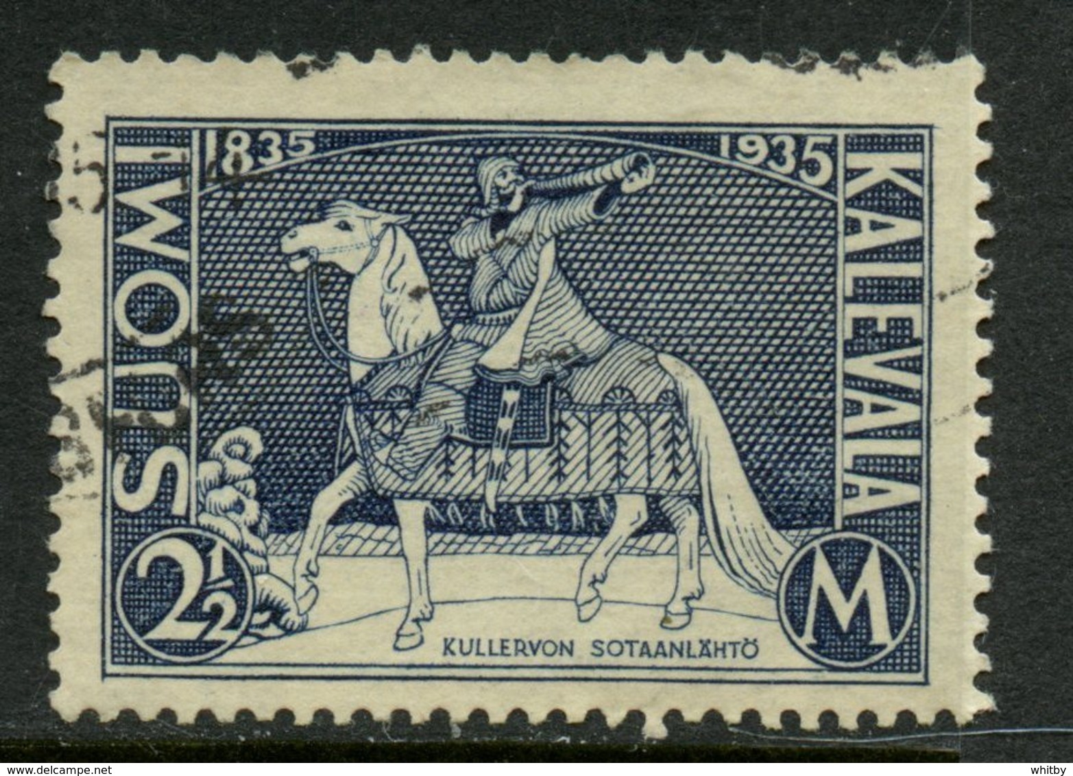 Finland 1935 2m Kullervo Issue #208 - Used Stamps