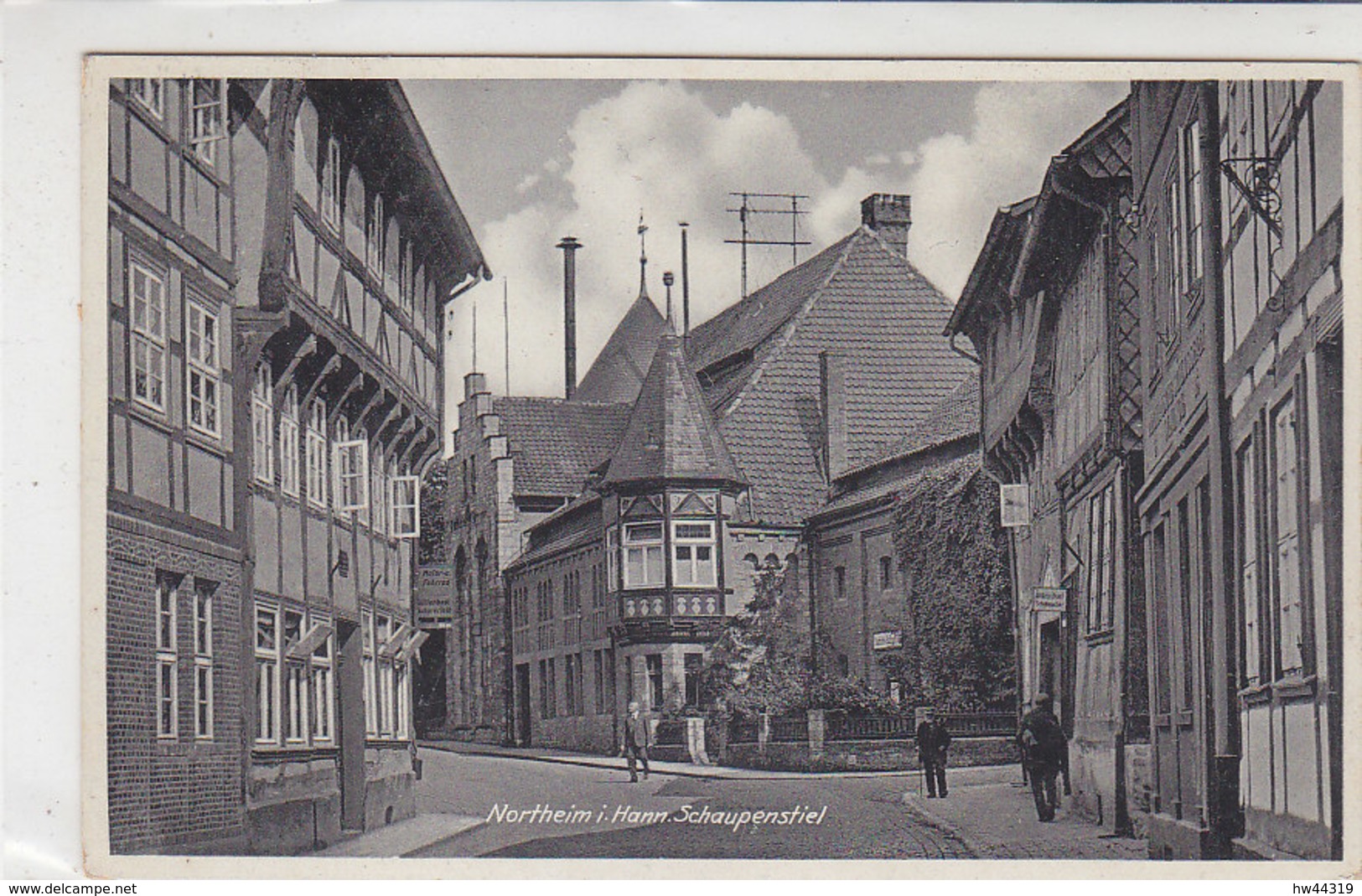 LANDPOST Wiebrechtshausen über Northeim .. 14.9.35 AK-Northeim Schaupenstiel - Briefe U. Dokumente