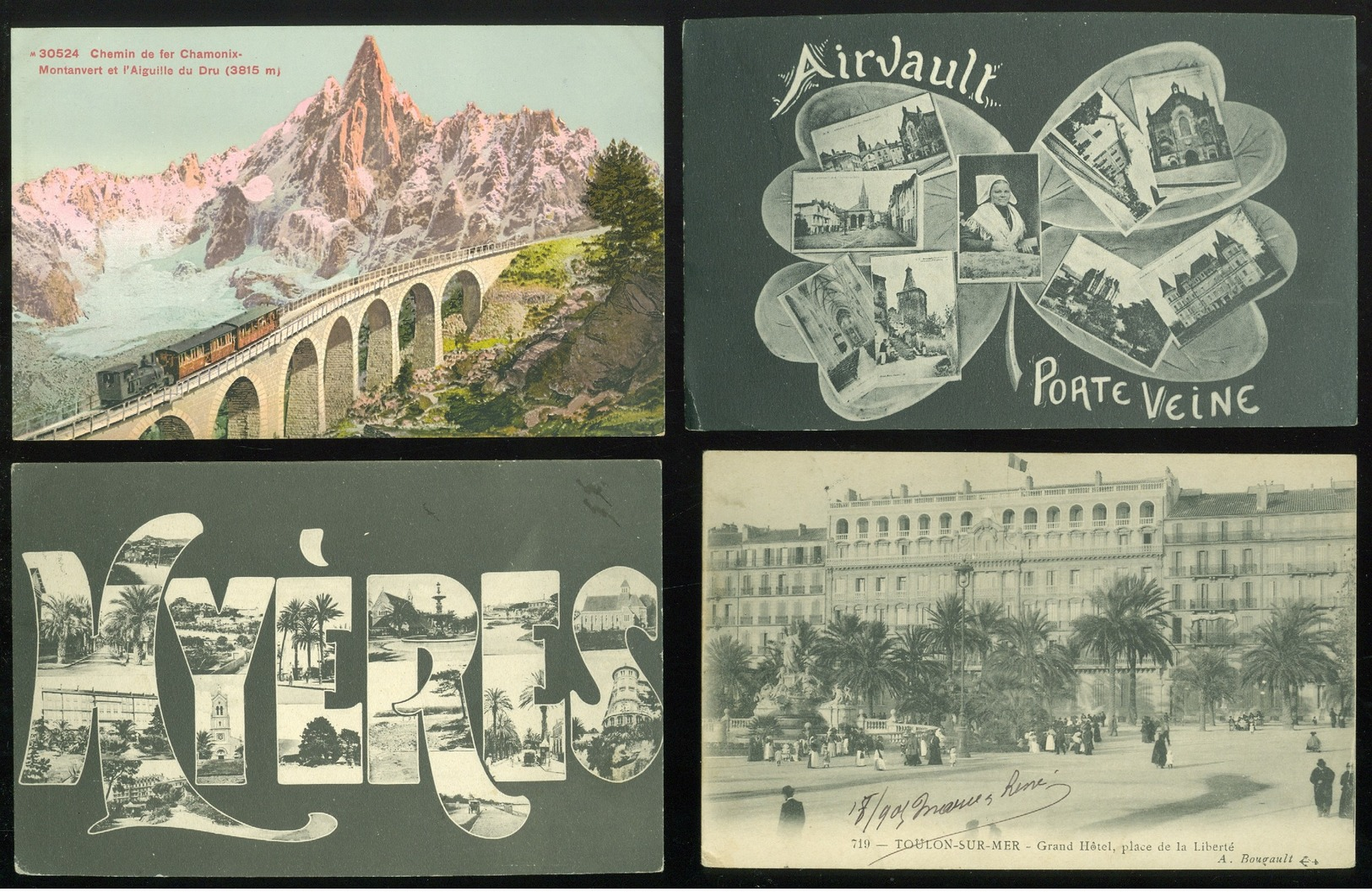 Lot de 60 cartes postales de France        Lot van 60 postkaarten van Frankrijk   - 60 scans