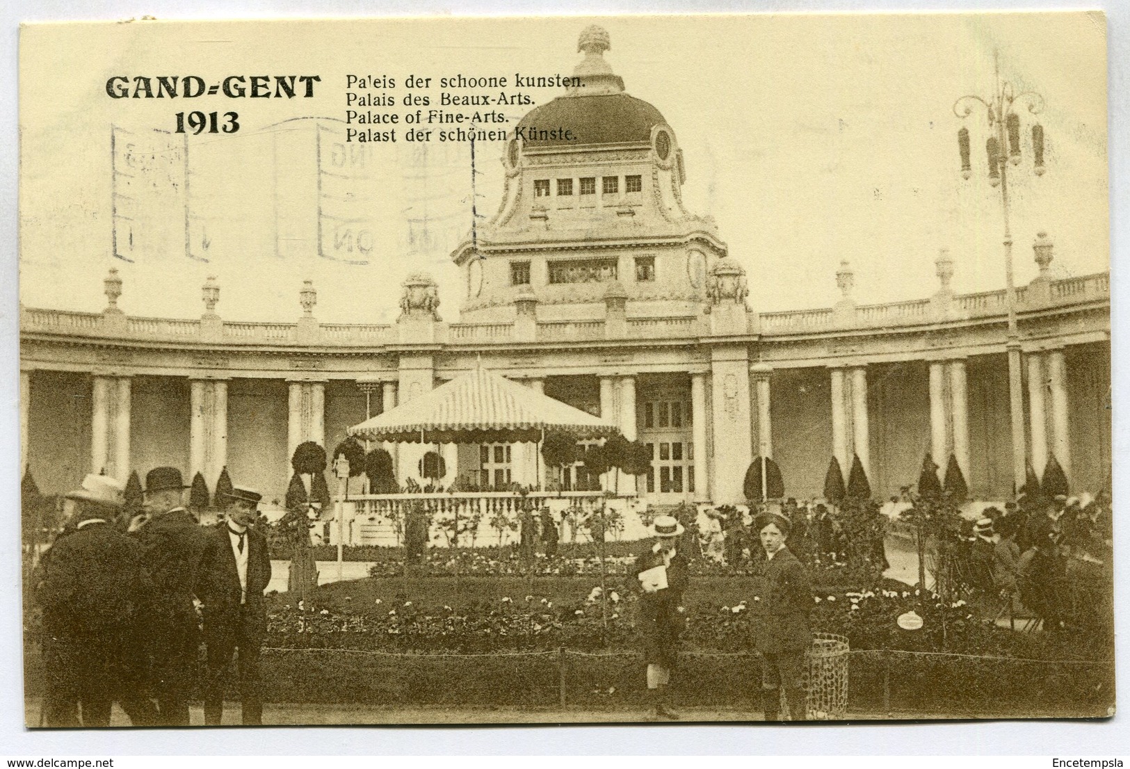 CPA - Carte Postale - Belgique - Exposition Universelle De Gand 1913 - Palais Des Beaux Arts (M7397) - Gent