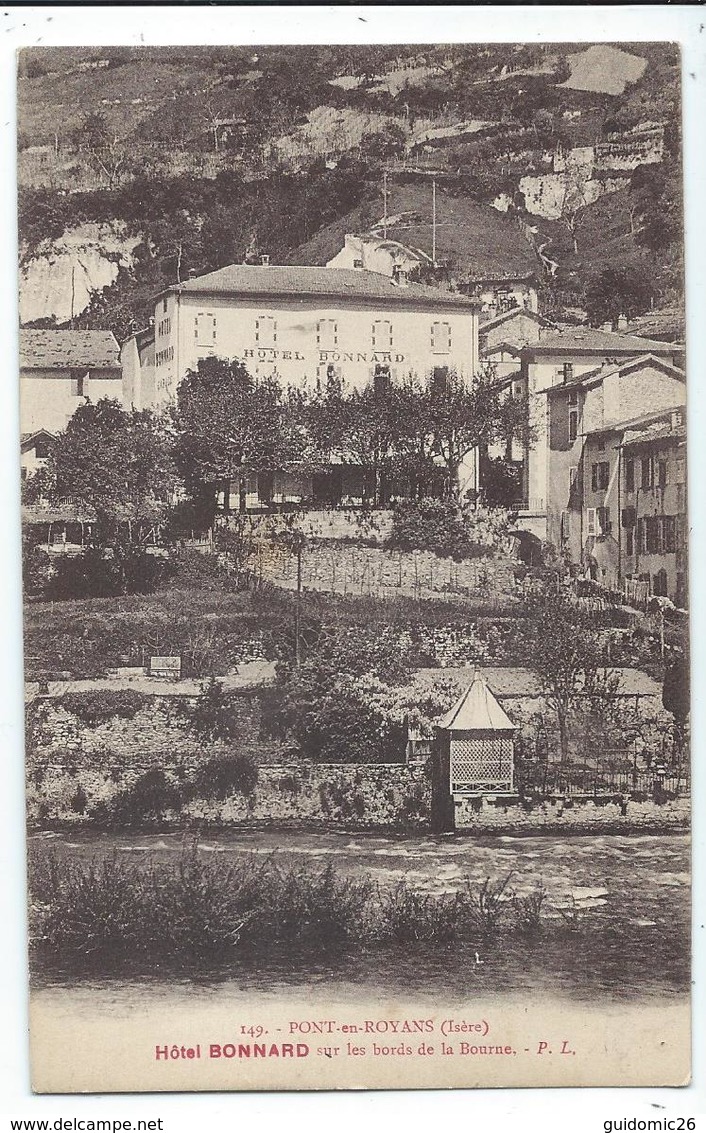 Pont En Royans,hotel Bonnard Sur Les Bords De La Bourne - Autres & Non Classés