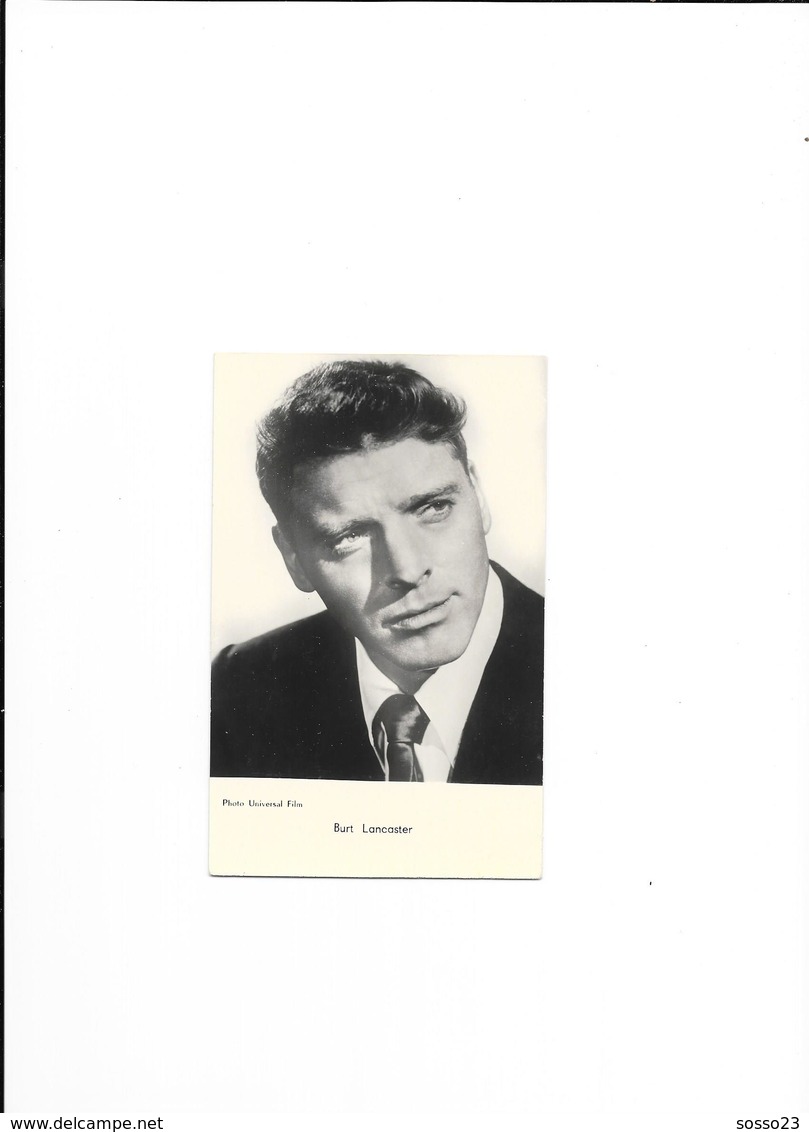 BURT LANCASTER PHOTO UNIVERSAL FILM  CARTE PUB CARBONES KORES - Actors