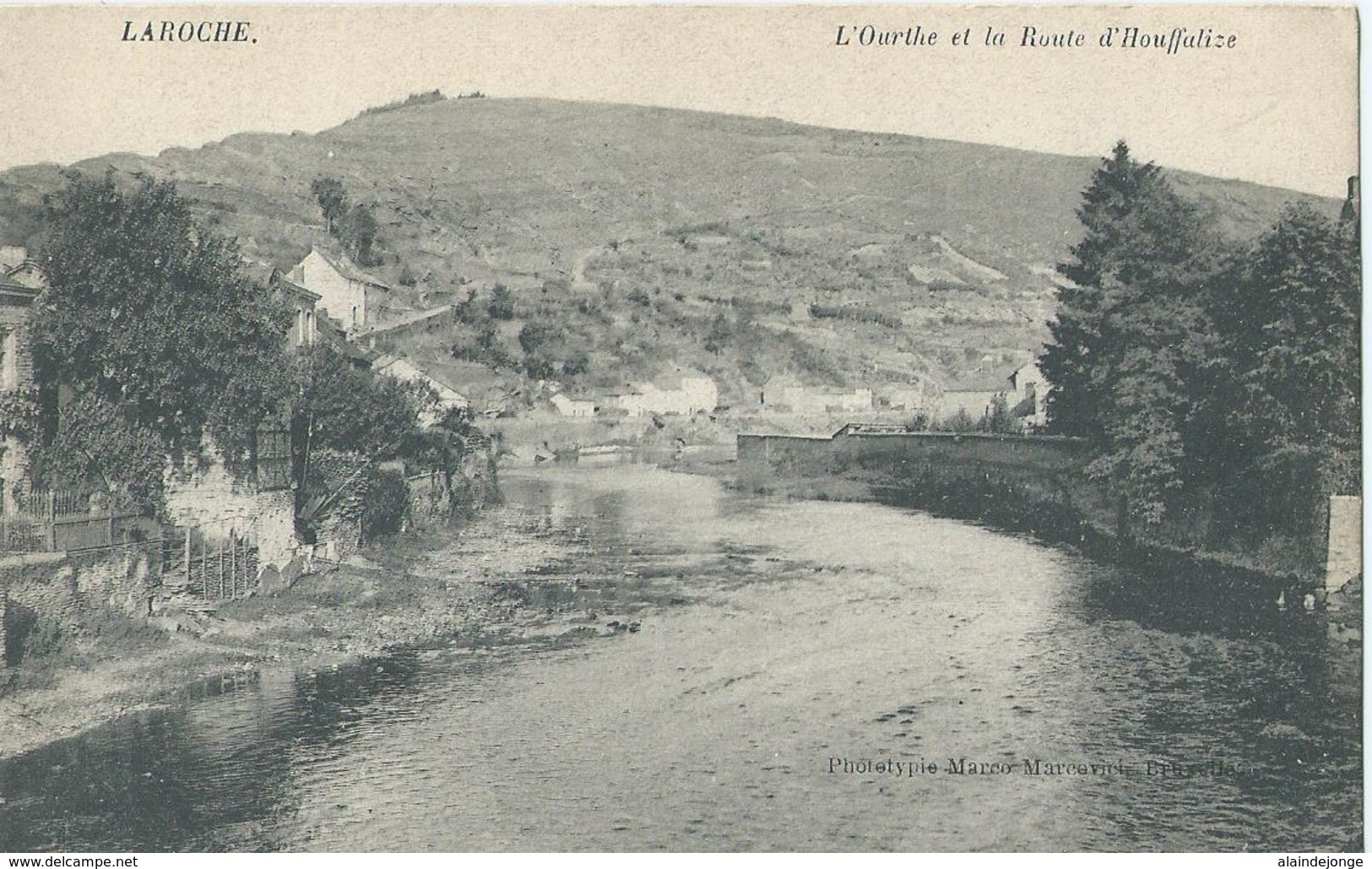 La Roche - L'Ourthe Et La Route D'Houffalize - Phototypie Marco Marcovici - La-Roche-en-Ardenne