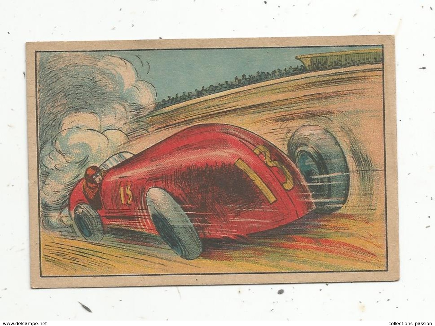 Chromo , Sport Automobile, AUTOMOBILE DE COURSE ,2 Scans - Autres & Non Classés