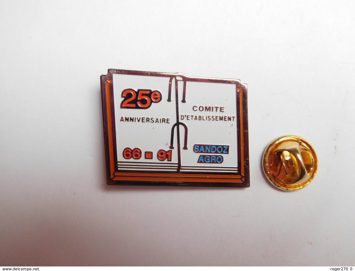 Beau Pin's , Laboratoires Sandoz Agro CE , Agriculture , Nature , 25e Anniversaire - Other & Unclassified