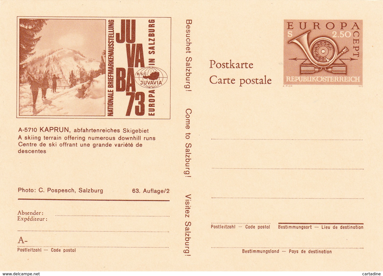 Entier Postal Stationery  - Österreich / Autriche - Série Complète (16 Différents) - JUVABA 73 - Autres & Non Classés