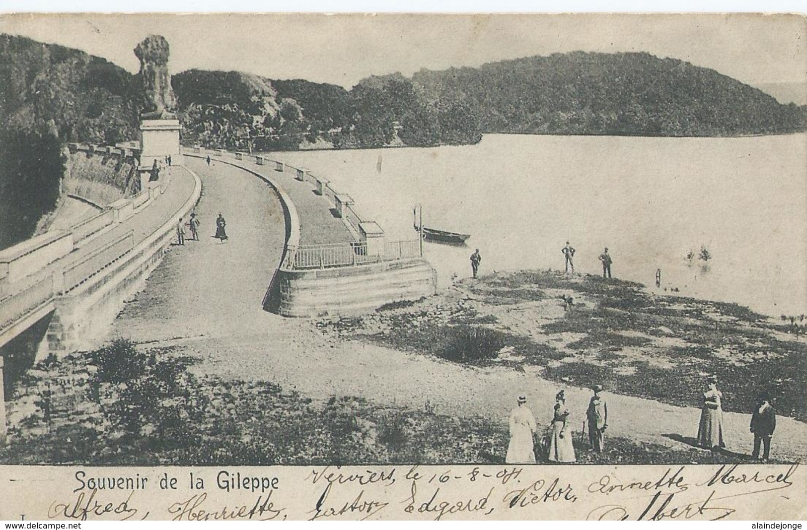 Gileppe - Souvenir De La Gileppe - 1904 - Gileppe (Stuwdam)