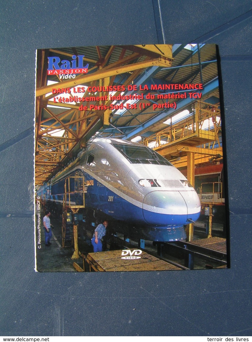 DVD Rail Passion 193 Maintenance TGV CONFLANS VILLENEUVE SAINT GEORGES Partie 1 - Chemin De Fer