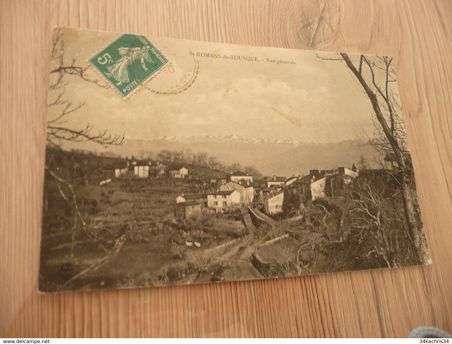 CPA 48 Lozère  Saint Roman De Tousque Vue Générale BE - Autres & Non Classés