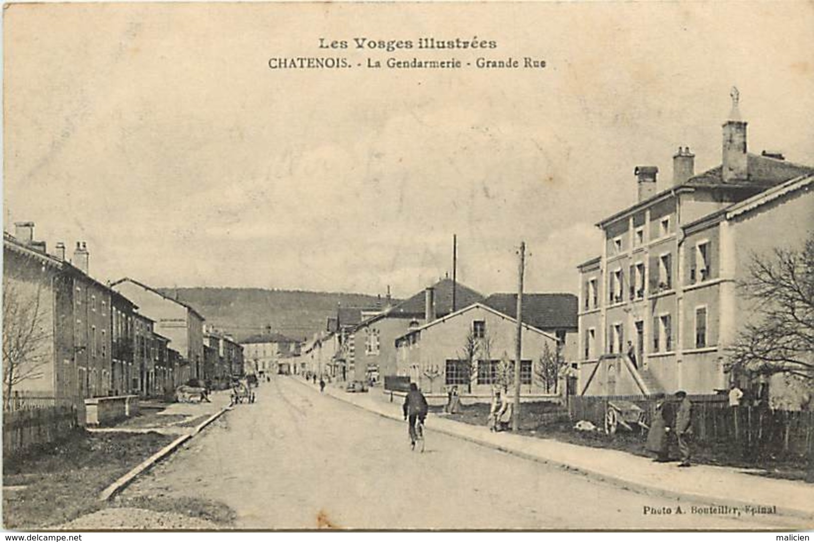 Dpts Div.-ref-AG268- Vosges - Chatenois - Gendarmerie - Grande Rue - Gendarmeries - Police - Batiments Et Architecture - - Chatenois