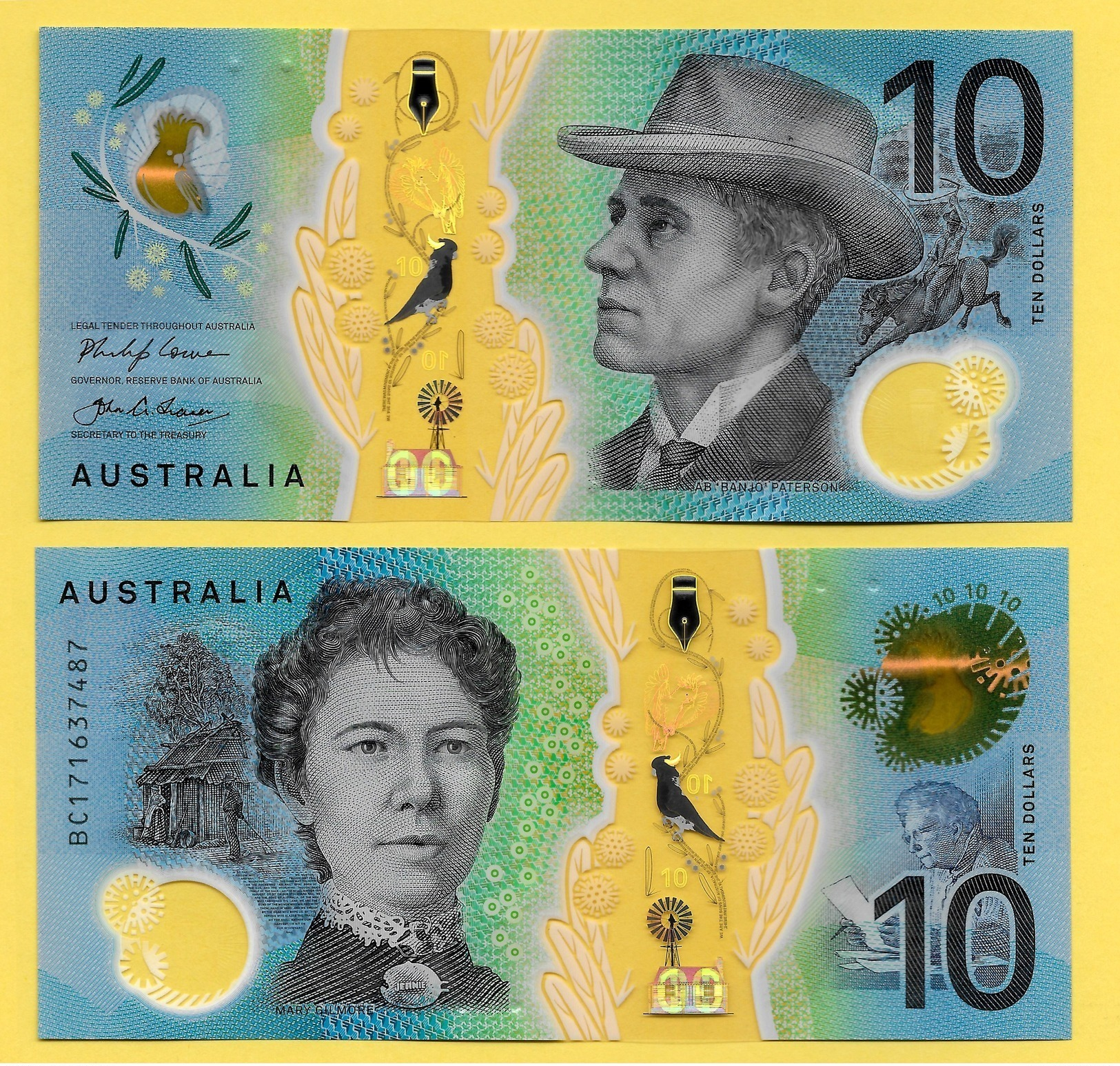 Australia 10 Dollars P-63 2017 UNC - Other & Unclassified