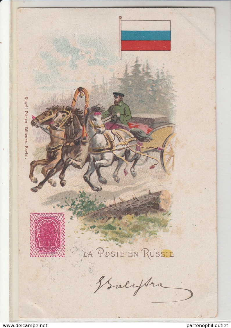 Cartolina Viaggiata - Sent - La Posta In Russia - Poste & Postini