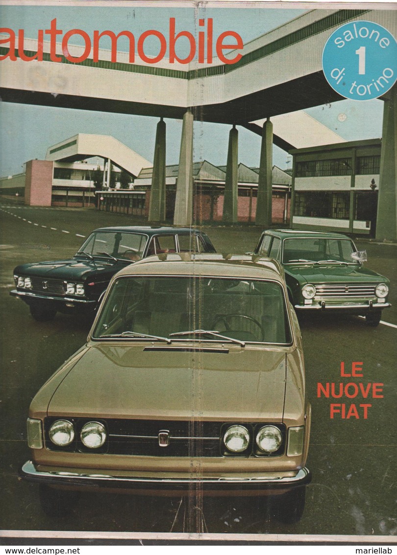 L'AUTOMOBILE .RIVISTA,SETTIMANMALE.N.10 RIV.1970 - Motori
