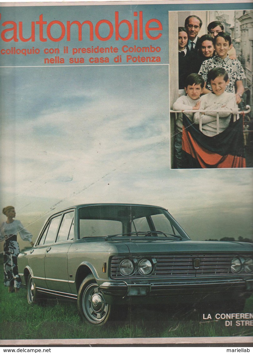 L'AUTOMOBILE .RIVISTA,SETTIMANMALE.N.10 RIV.1970