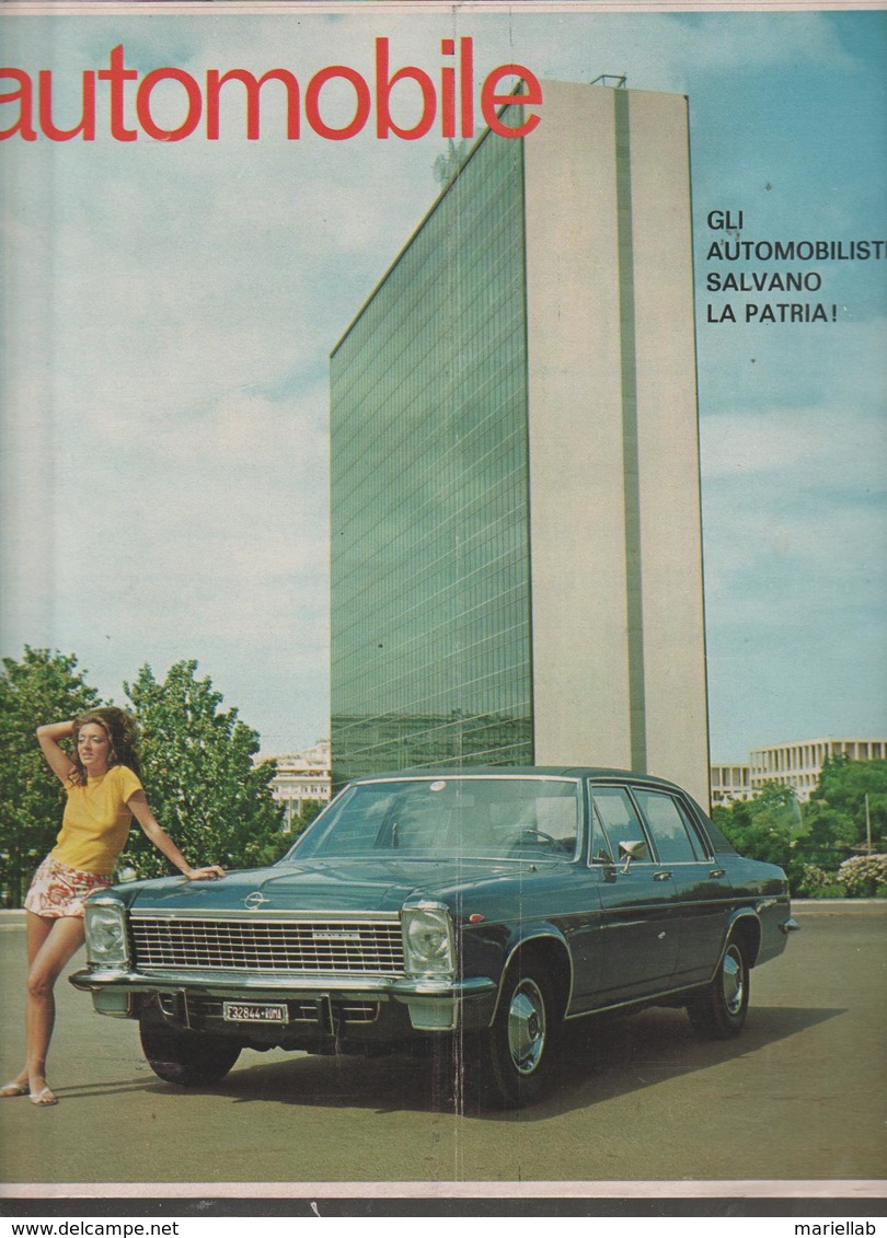 L'AUTOMOBILE .RIVISTA,SETTIMANMALE.N.10 RIV.1970