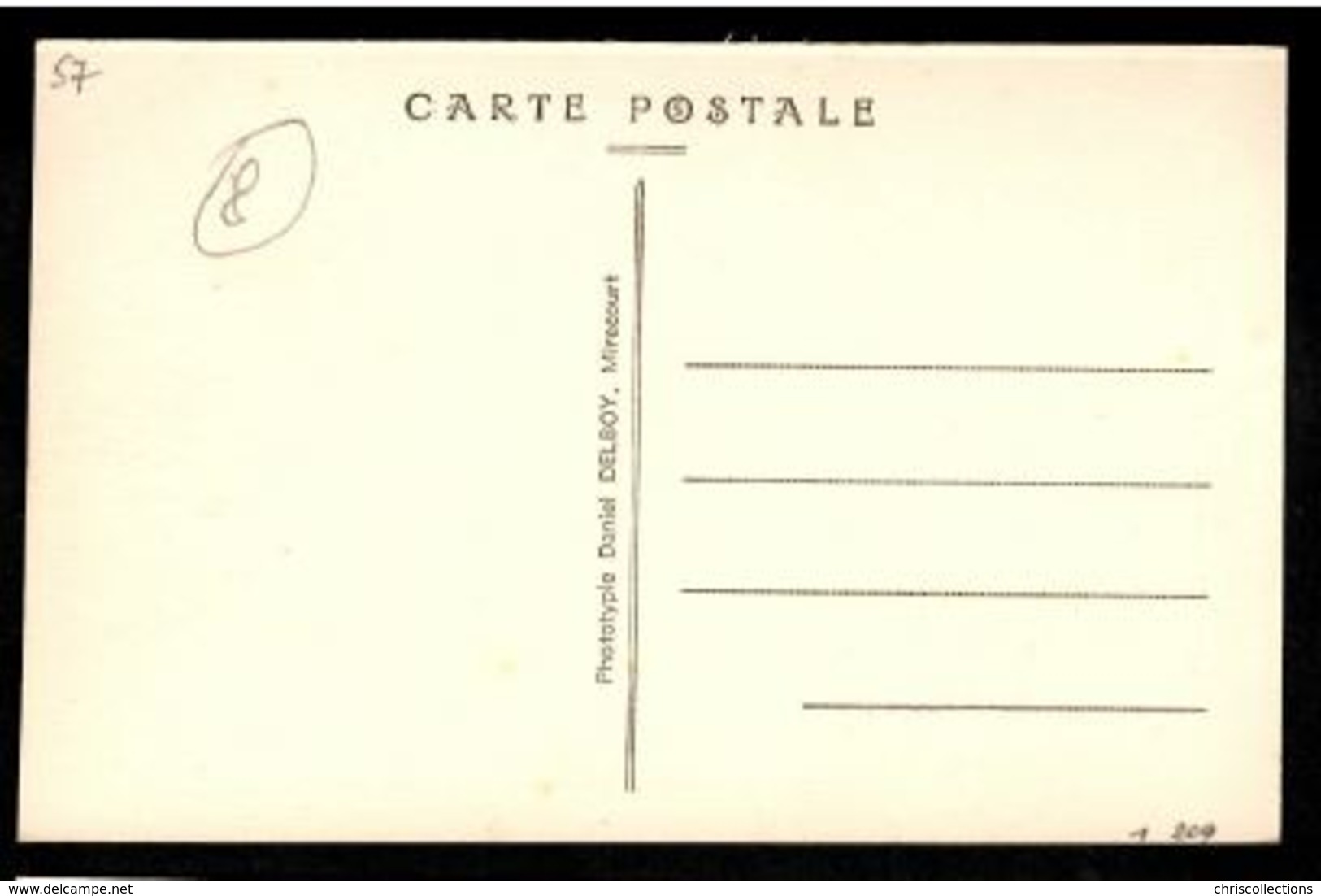 57 - SAINT AVOLD (Moselle) - Au Pansage - 18e R.C.C. - Saint-Avold