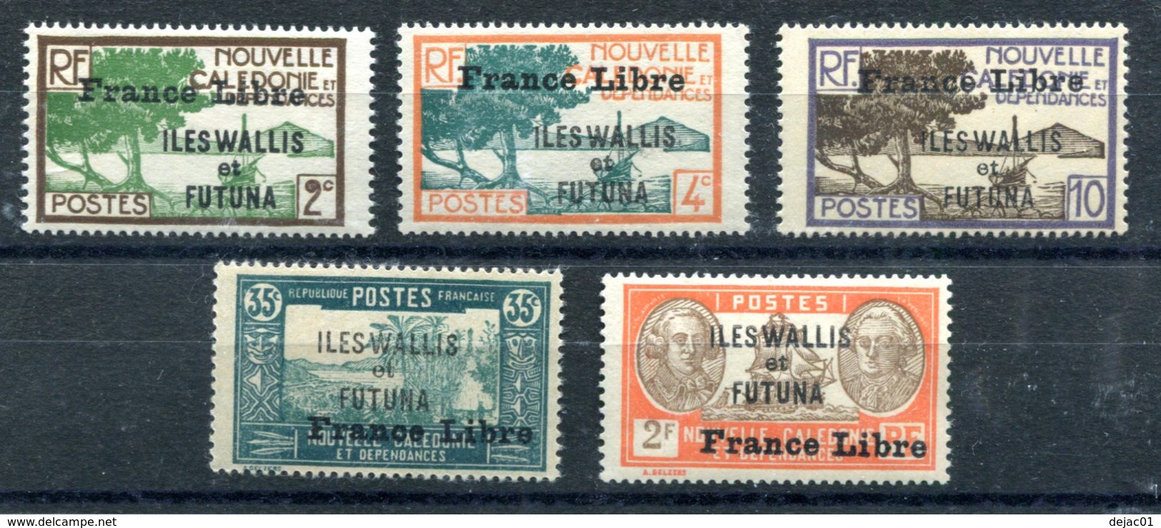 Wallis Et Futuna - Surcharge France Libre" Yvert Entre 93 & 119 Neuf Xxx - T 799 - Neufs