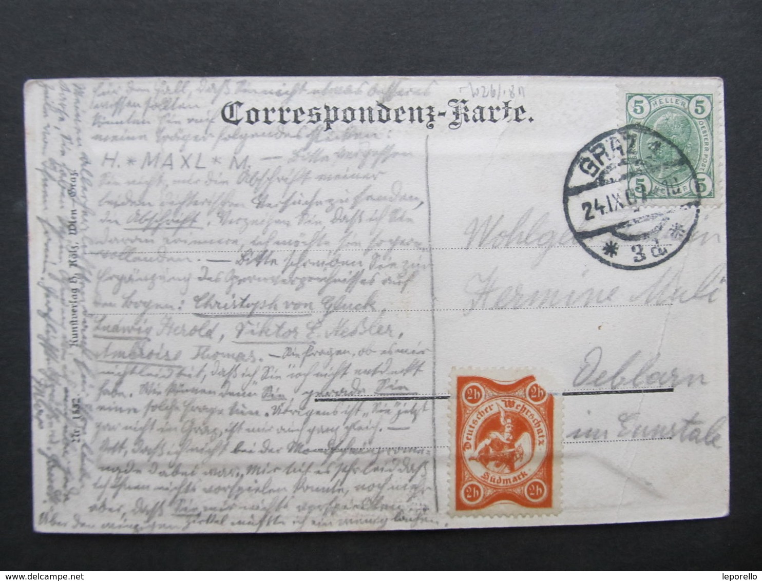 AK JUDENDORF STRASSENGEL 1907  ///  D*36687 - Judendorf-Strassengel