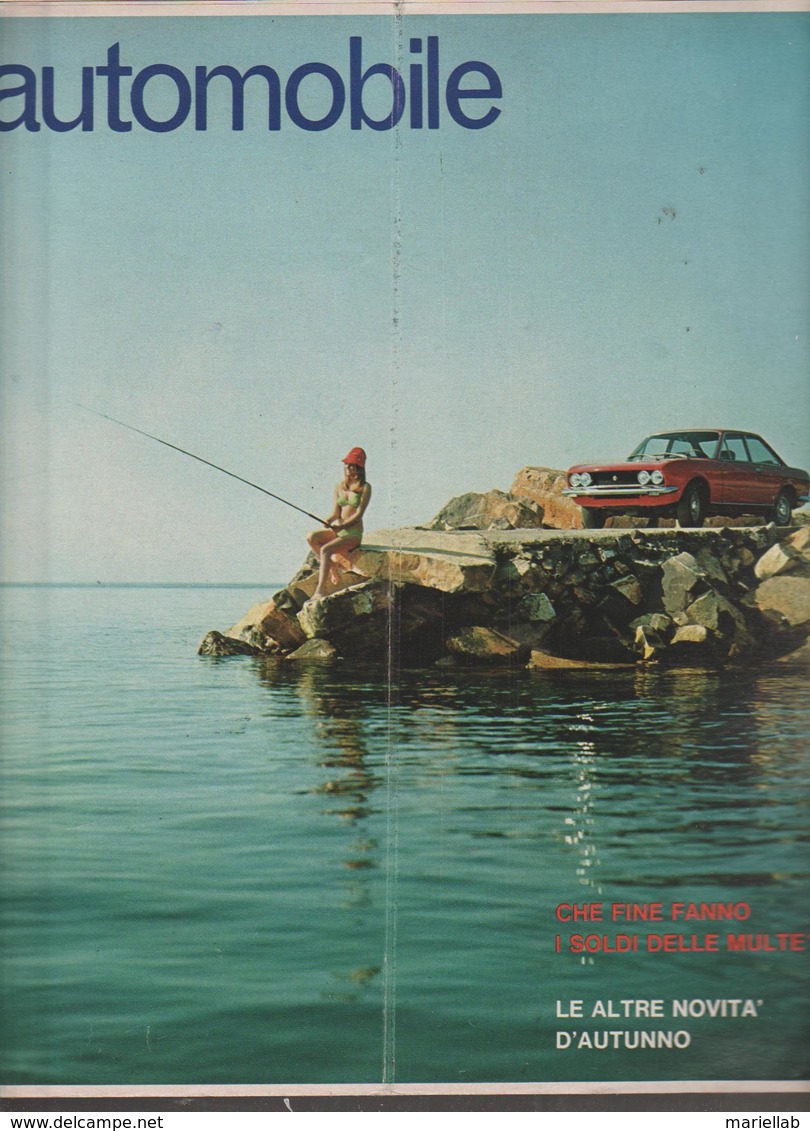 L'AUTOMOBILE .RIVISTA,SETTIMANMALE.N.10 RIV.1970 - Motori