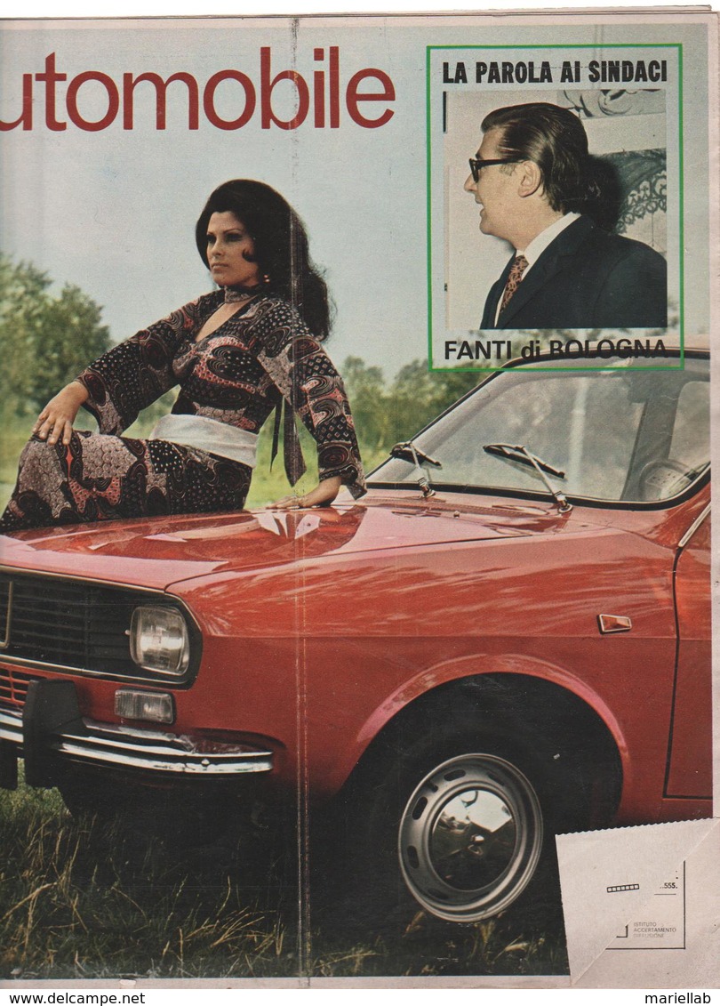 L'AUTOMOBILE .RIVISTA,SETTIMANMALE.N.10 RIV.1970