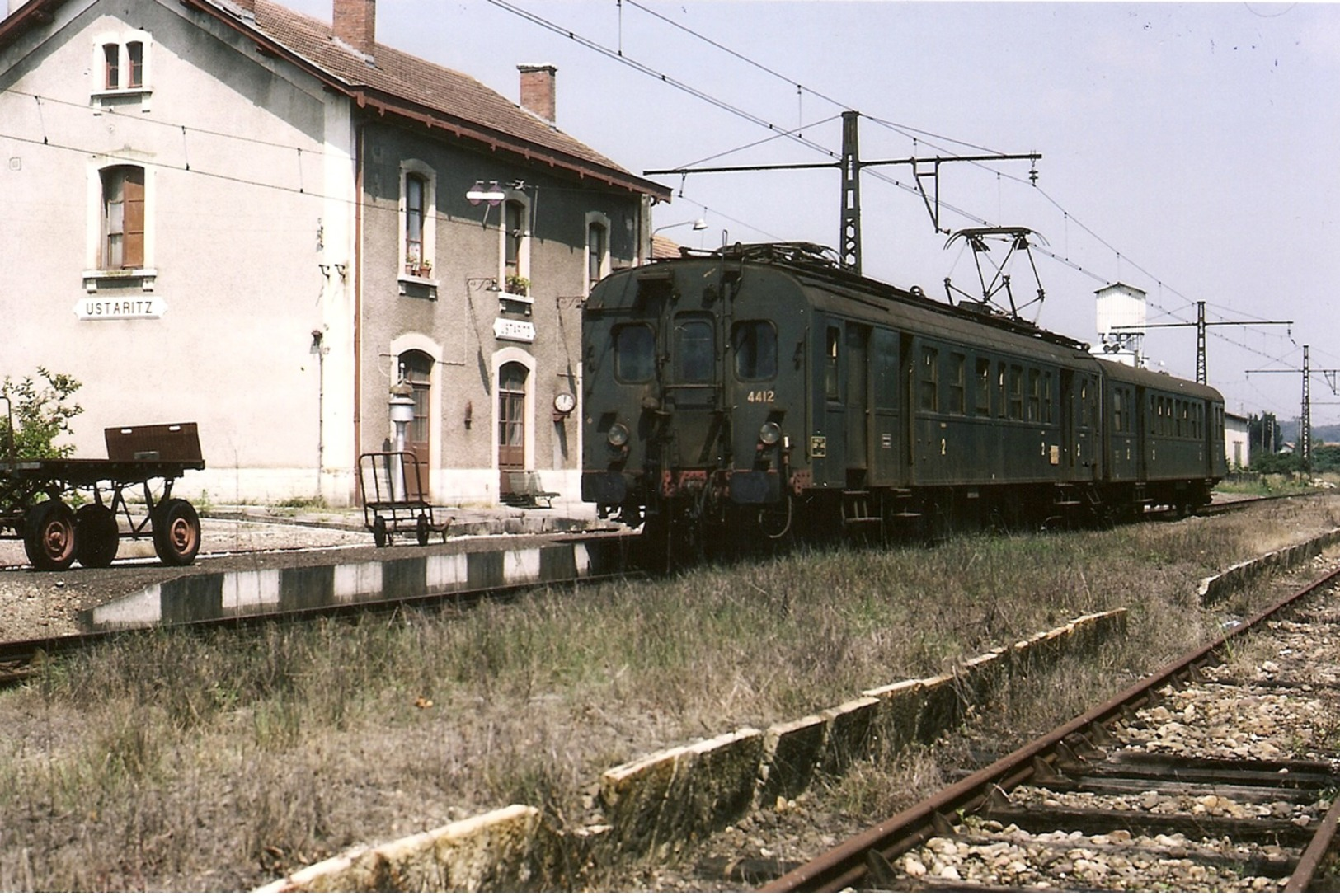 Ustaritz (64 - France)  14 Juillet 1978 - Automotrice Z4412 - Autres & Non Classés