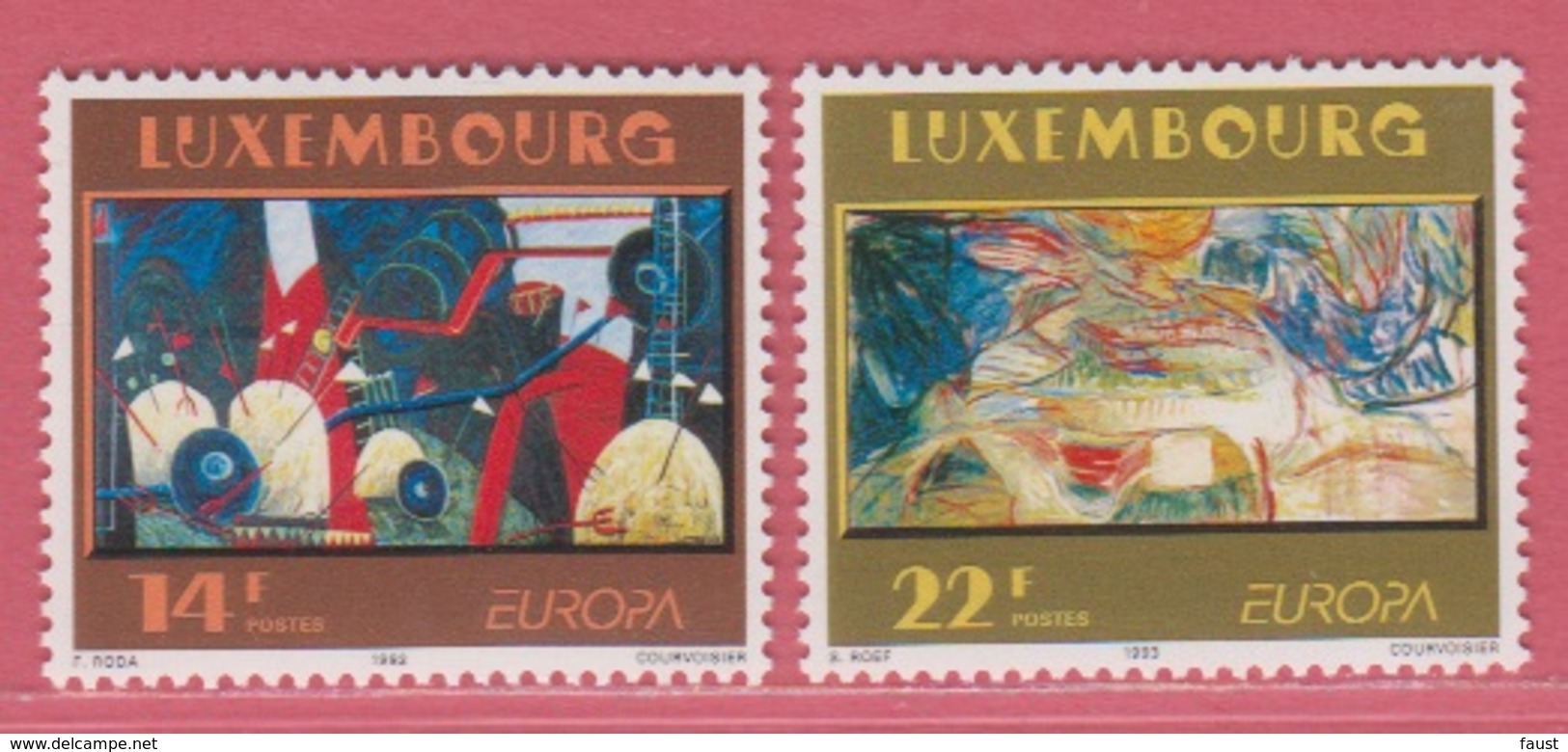 1993 ** (sans Charn., MNH, Postfrisch)  Yv  1268/9	Mi  1318/9 - Nuovi