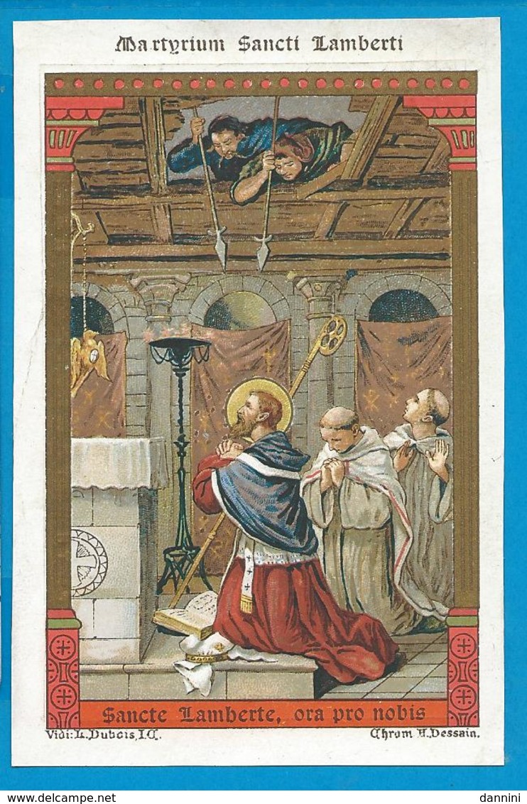 Holycard   St. Lambertus - Santini