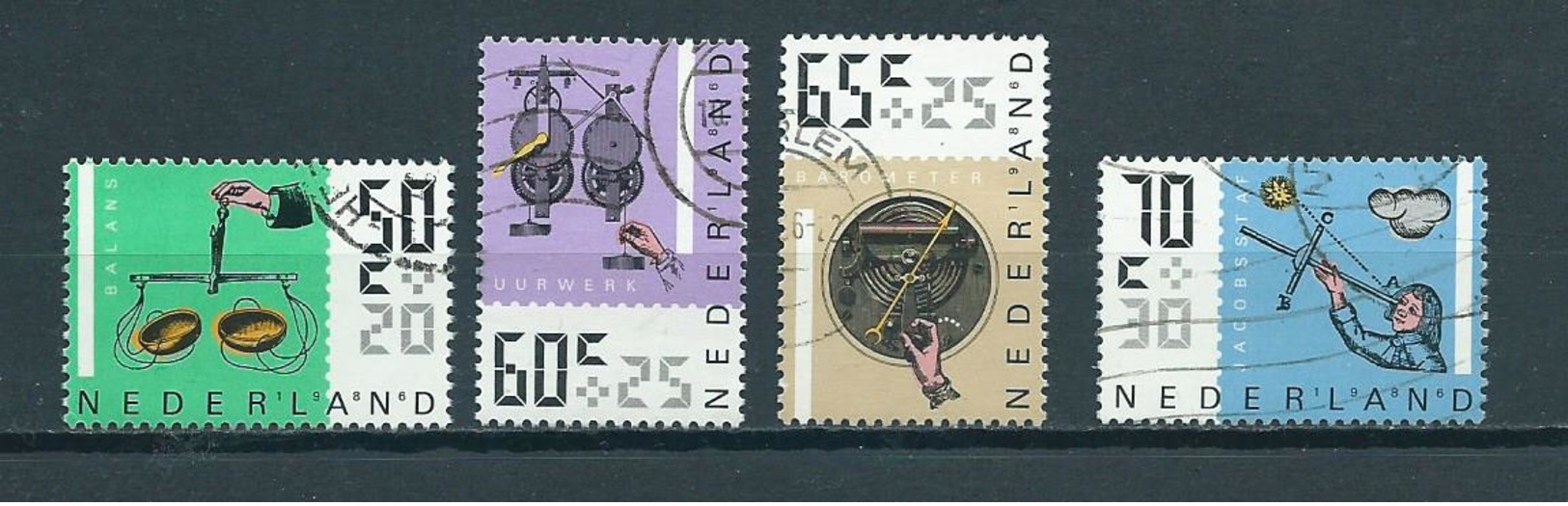 1986 Netherlands Complete Set Summer Welfare Used/gebruikt/oblitere - Gebruikt