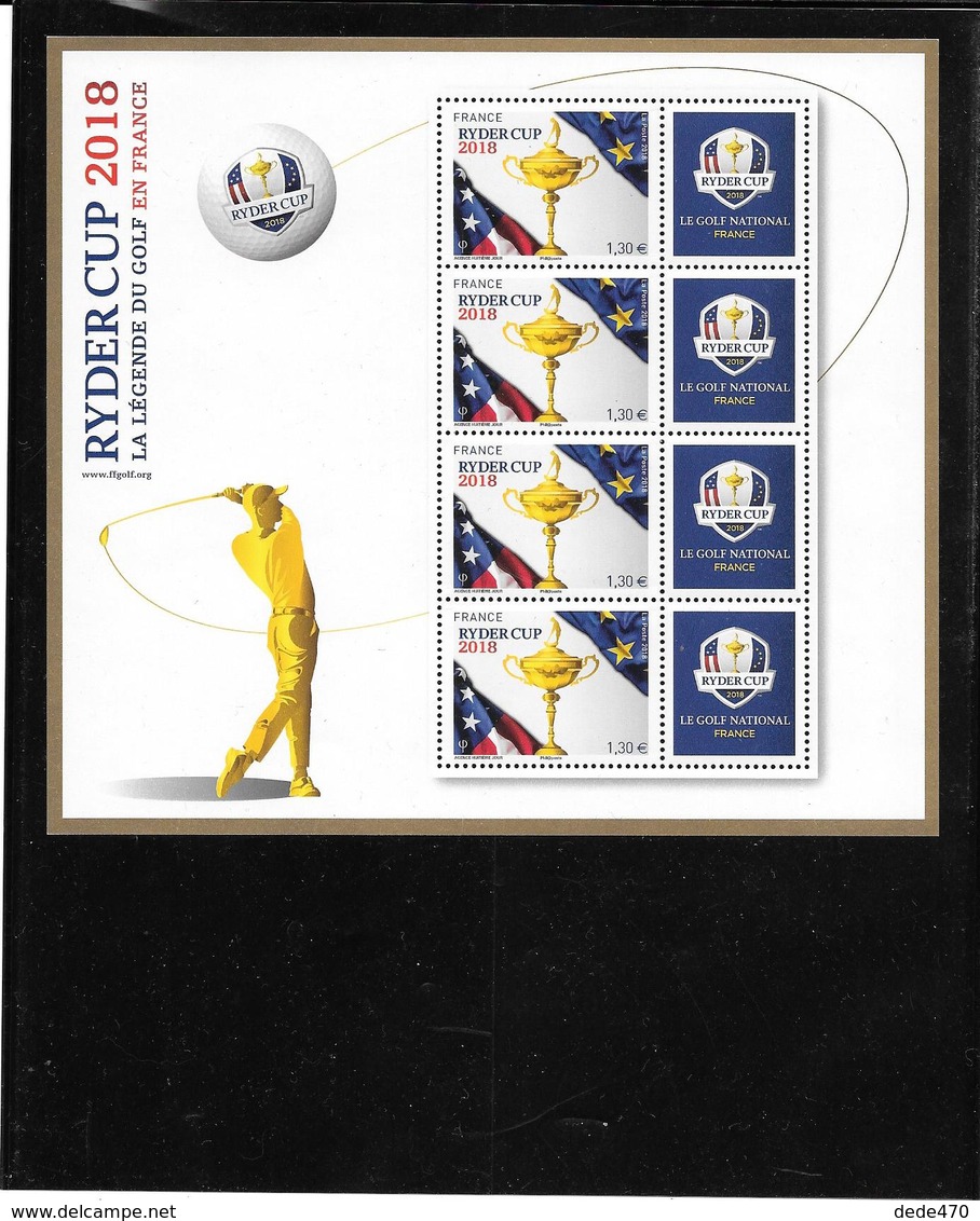 BF N° 142 -  RYDER CUP 2018 - Mint/Hinged