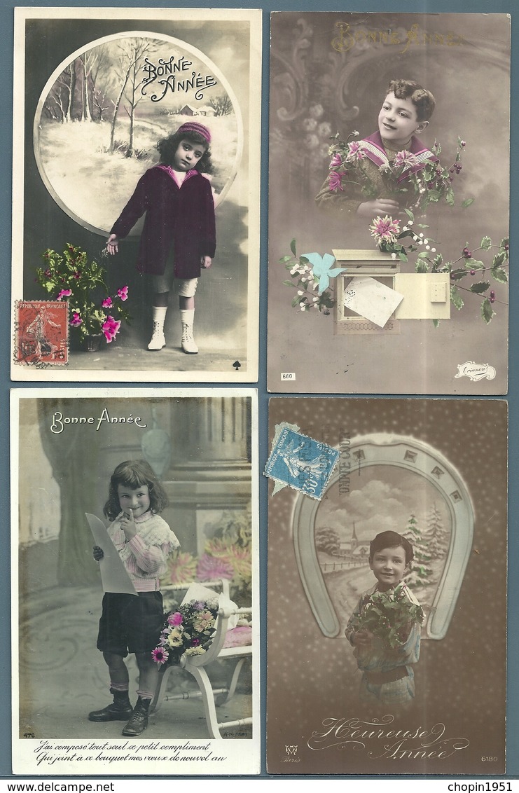 CPA - ENFANTS - 12 Cartes - Scènes & Paysages