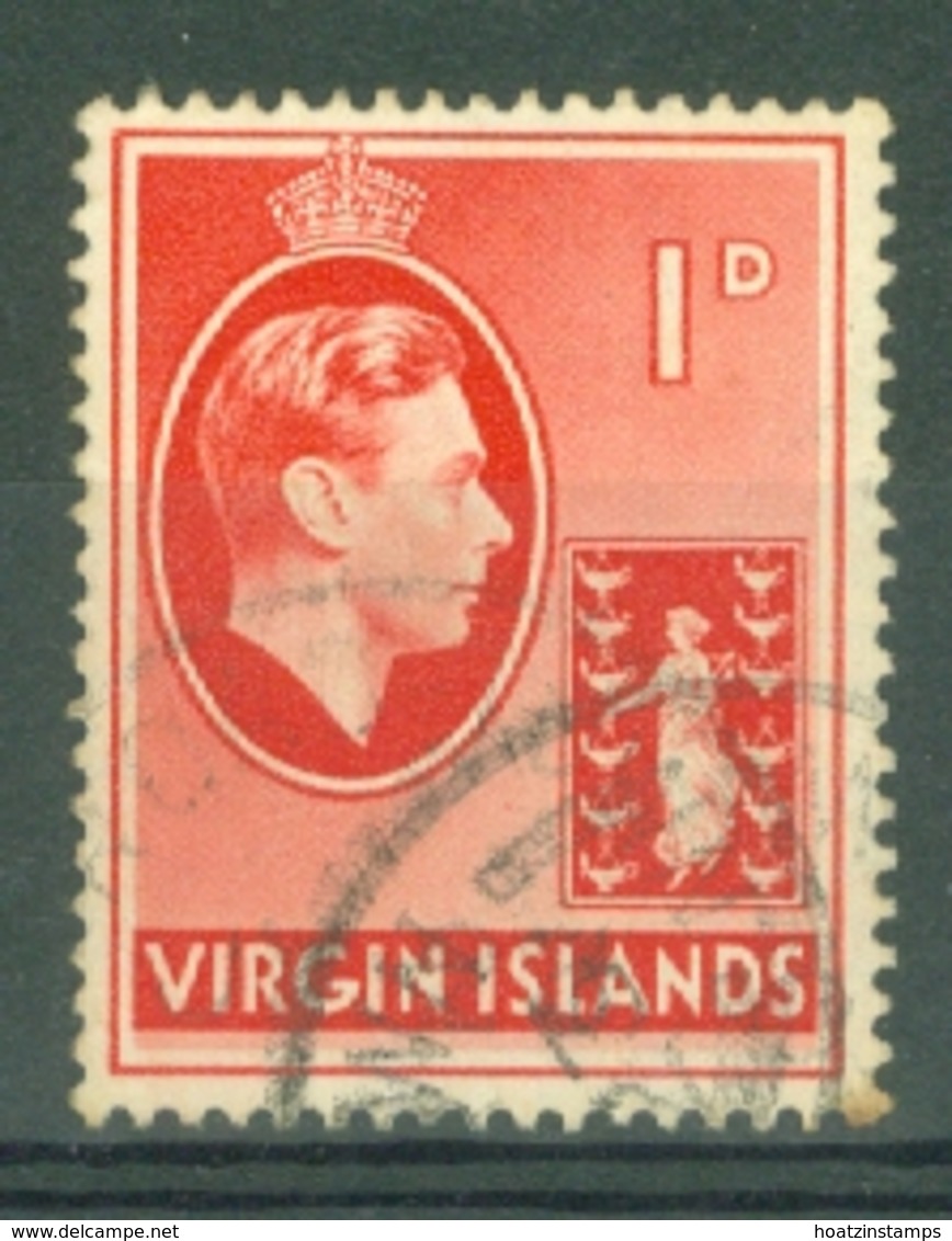 British Virgin Is: 1938/47   KGVI   SG111a   1d   Used - British Virgin Islands