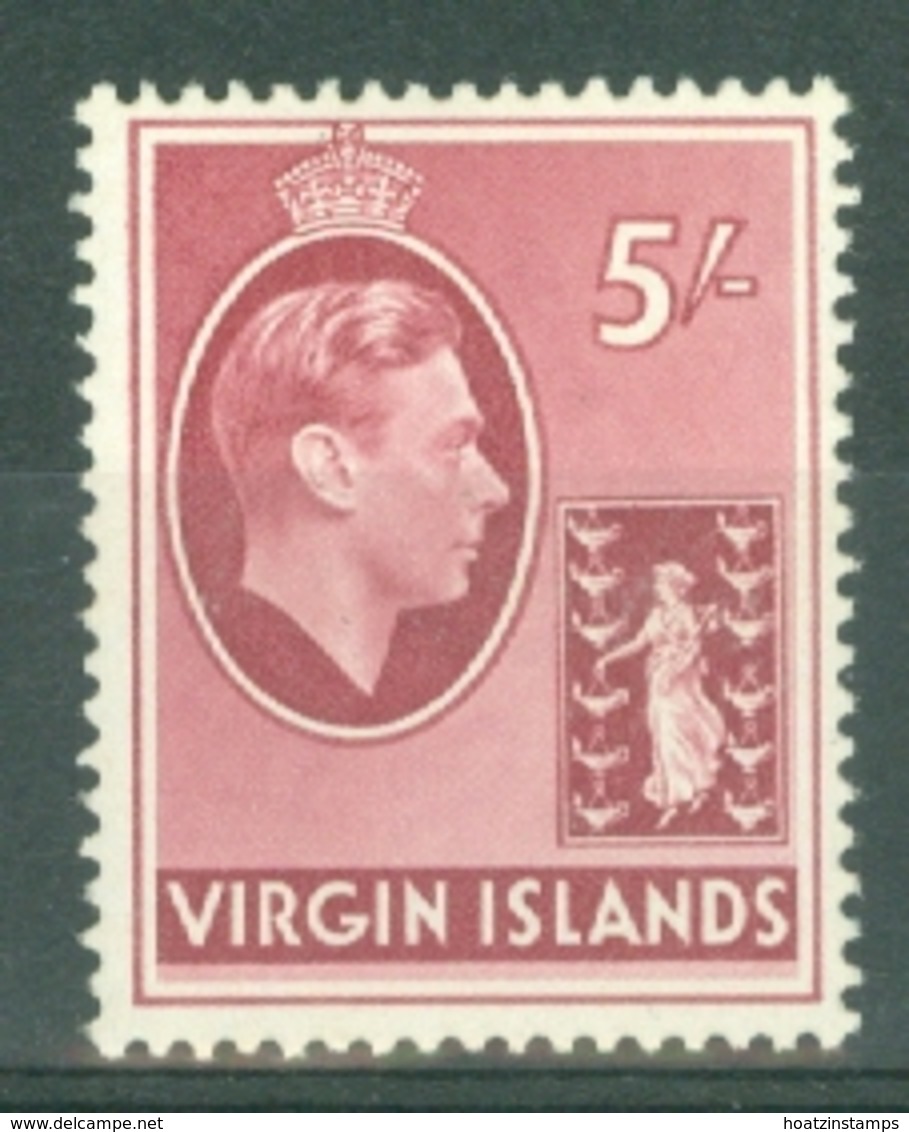 British Virgin Is: 1938/47   KGVI   SG119a   5/-   [Ordinary]  MH - British Virgin Islands