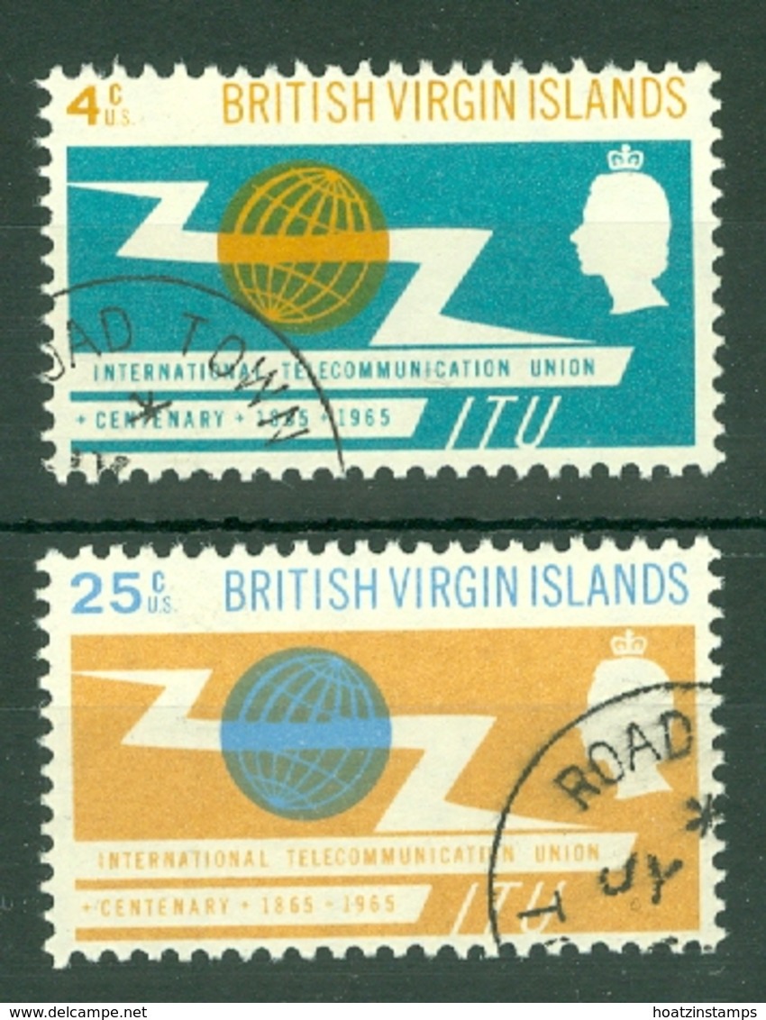 British Virgin Is: 1965   I.T.U. Centenary    Used - British Virgin Islands