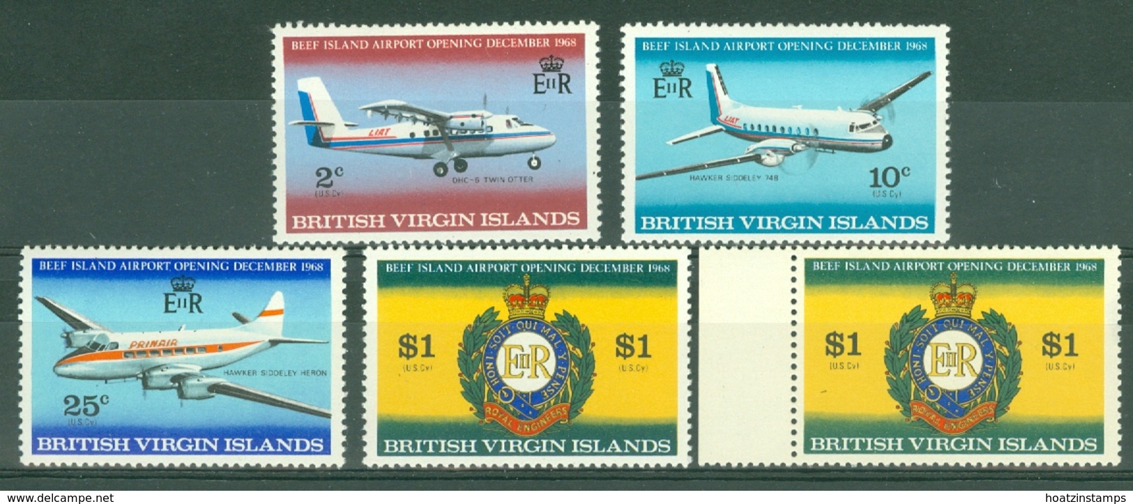 British Virgin Is: 1968   Opening Of Beef Island Airport Extension   MNH - British Virgin Islands