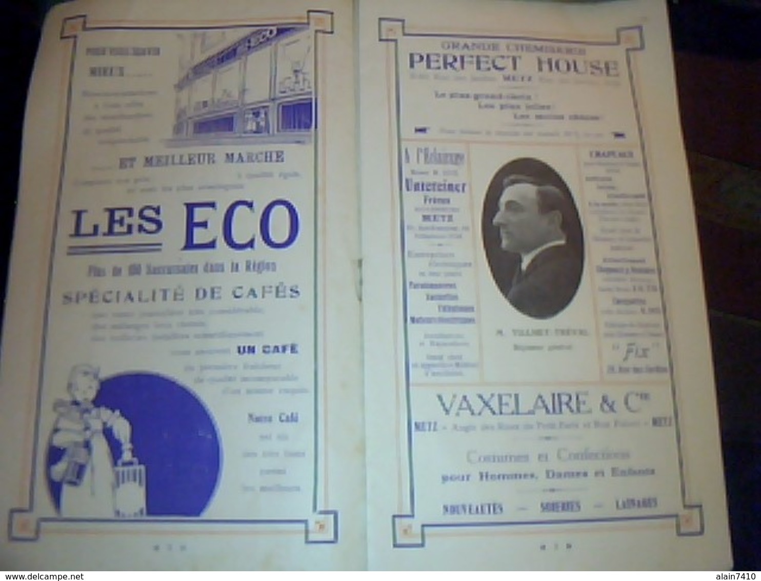 PROGRAMME THEATRE  MUNICIPAL DE  METZ SAISON THEATRALE1922/ 1923 / - Programmes