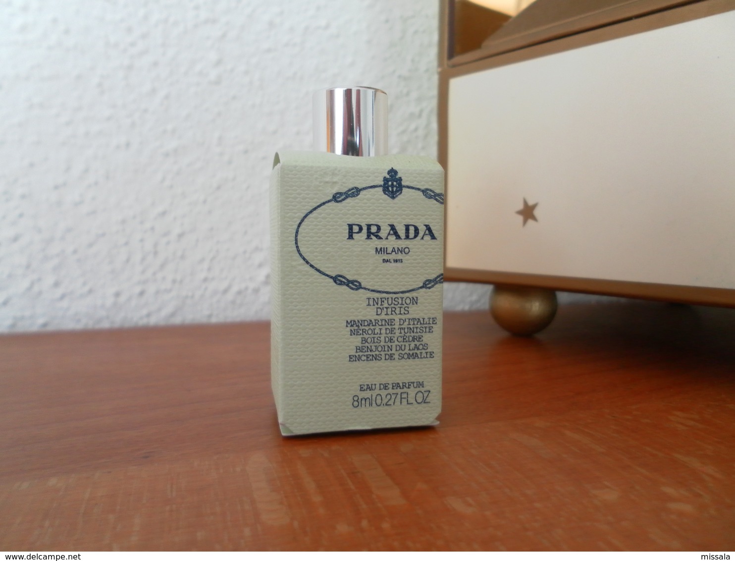 ACHAT IMMEDIAT;;;;MINIATURE INFUSION D'IRIS DE PRADA 8 ML EAU DE PARFUM - Miniatures Femmes (avec Boite)