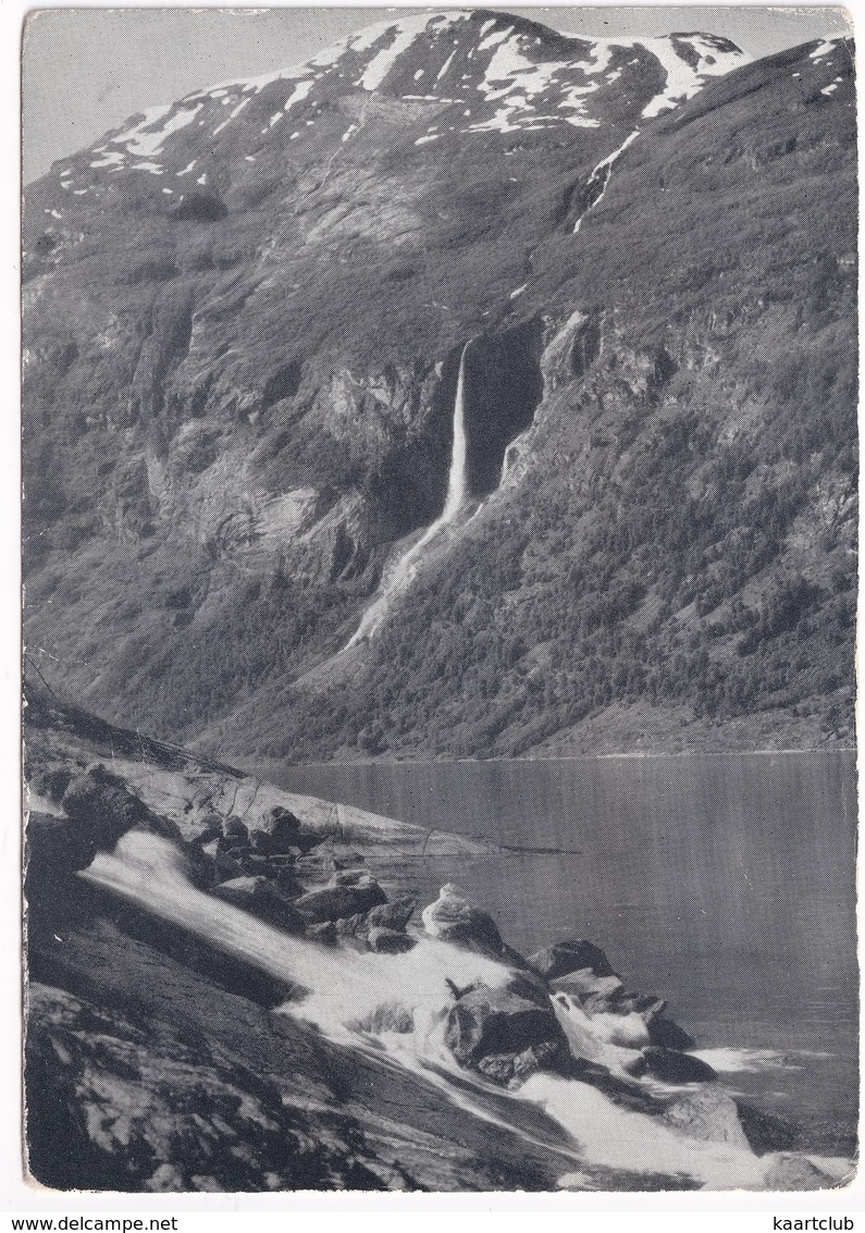 Geirangerfjord - (Enerett A.B. Wilse - Thraps Forlag - Serie B Nr. 27) - Norge - Norway - Noorwegen