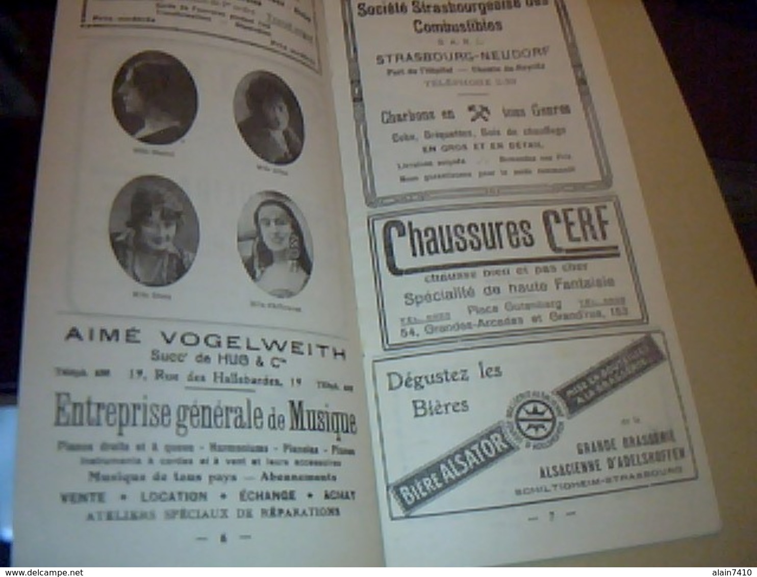 PROGRAMME THEATRE  MUNICIPAL DE  STRASBOURG ANNÈE 1922/1923//16 PAGES - Programmes