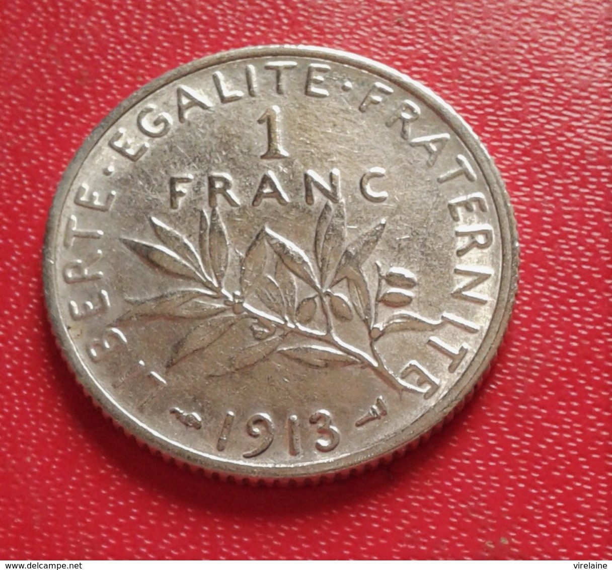 FRANCE :1 FRANC SEMEUSE 1913 SUP  (B8-08) - Autres & Non Classés