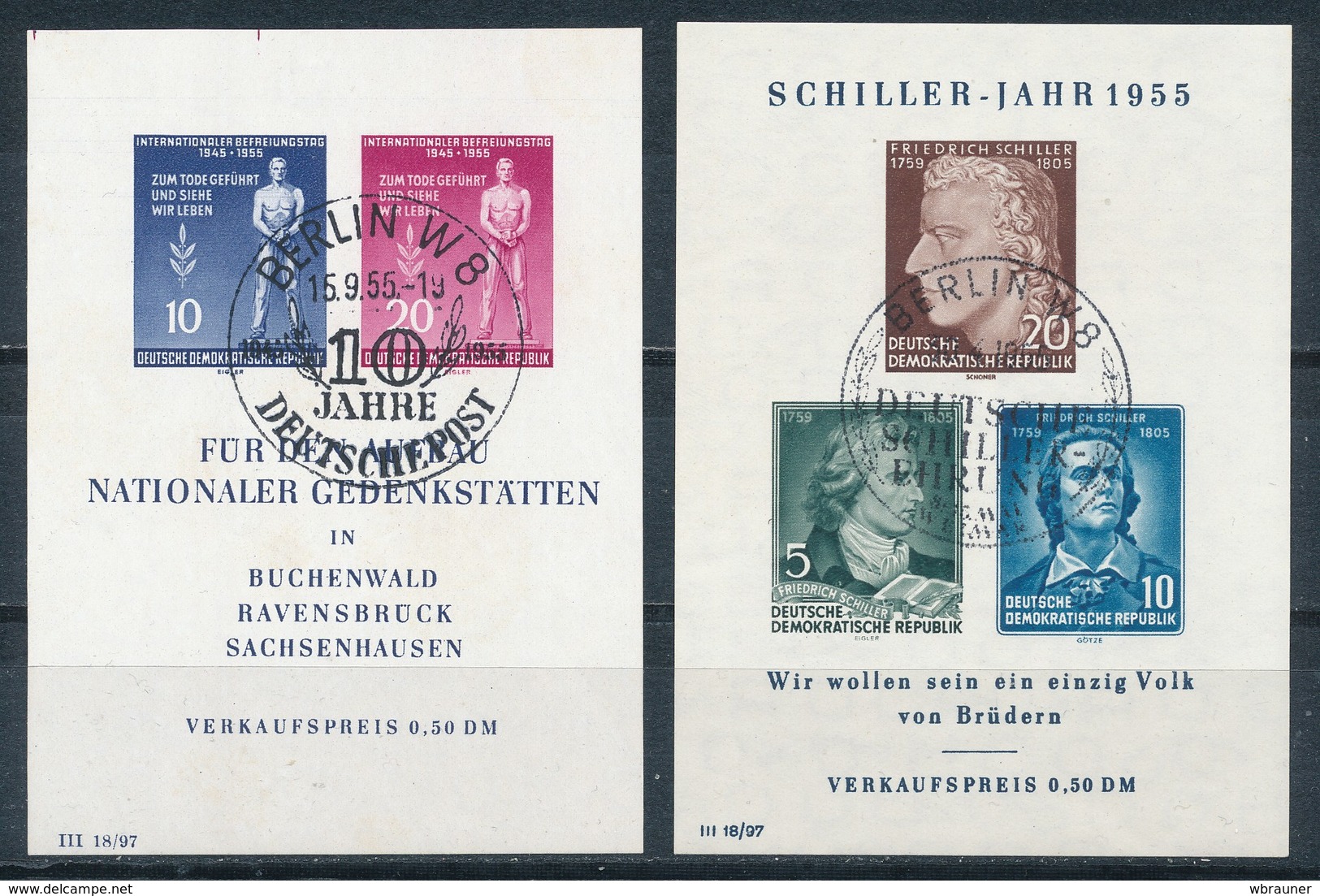 DDR Jahrgang 1955 Gestempelt Kpl. Mi. 250,- - Gebraucht