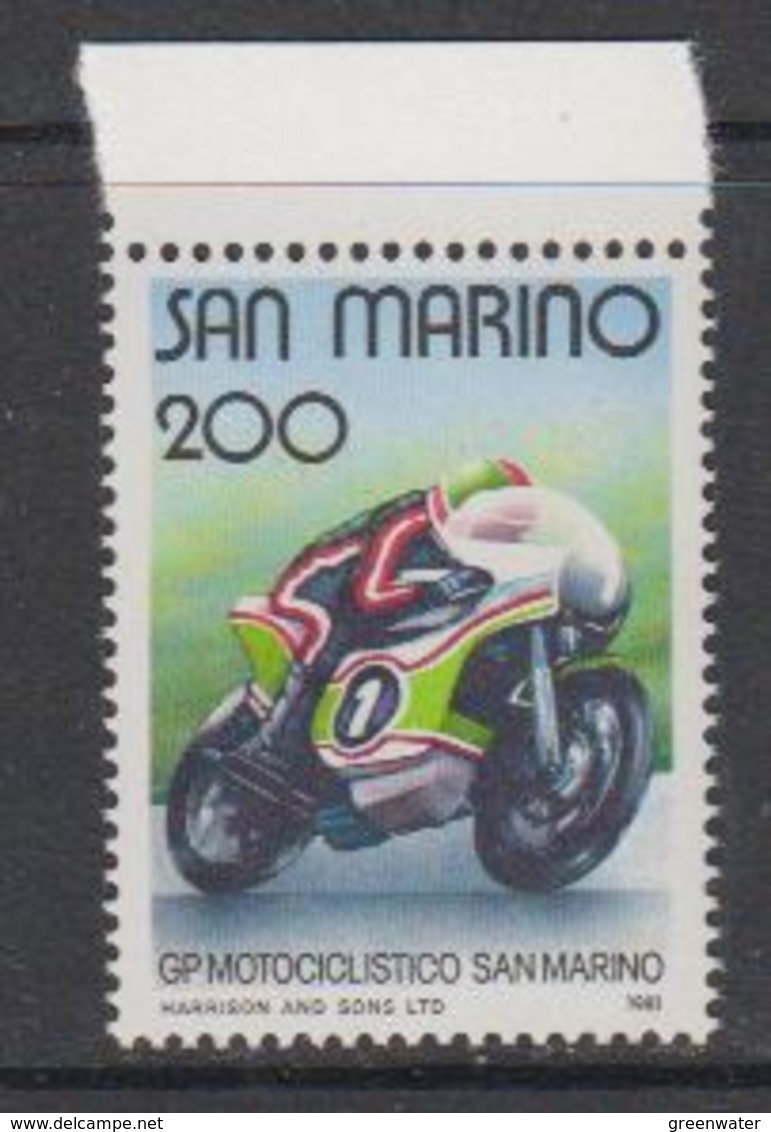 San Marino 1981 GP Motociclistico San Marino 1v ** Mnh (41865K) - Ongebruikt