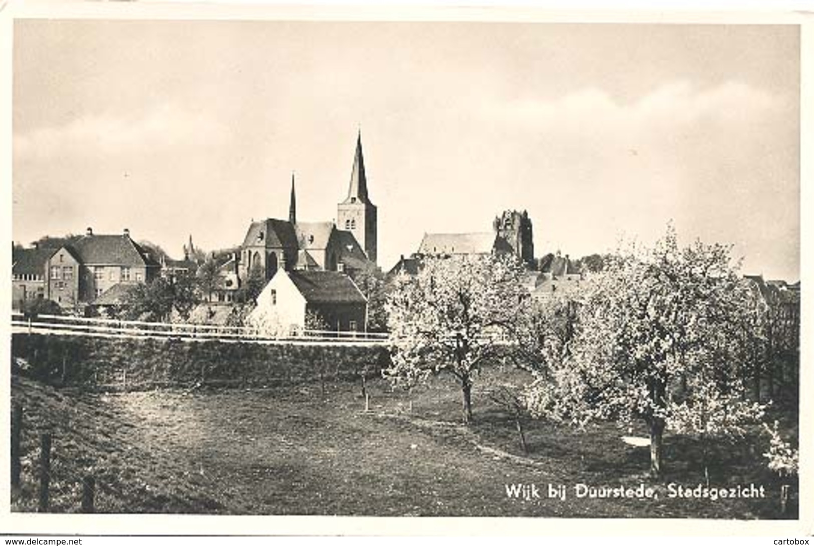 Wijk Bij Duurstede, Stadsgezicht    (glansfotokaart) - Wijk Bij Duurstede