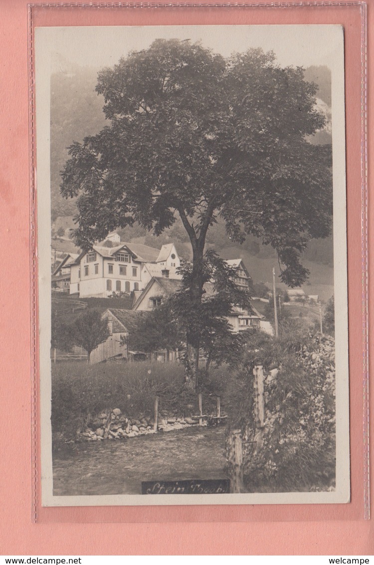 OUDE POSTKAART - ZWITSERLAND - SCHWEIZ - STEIN - 1920 - Stein