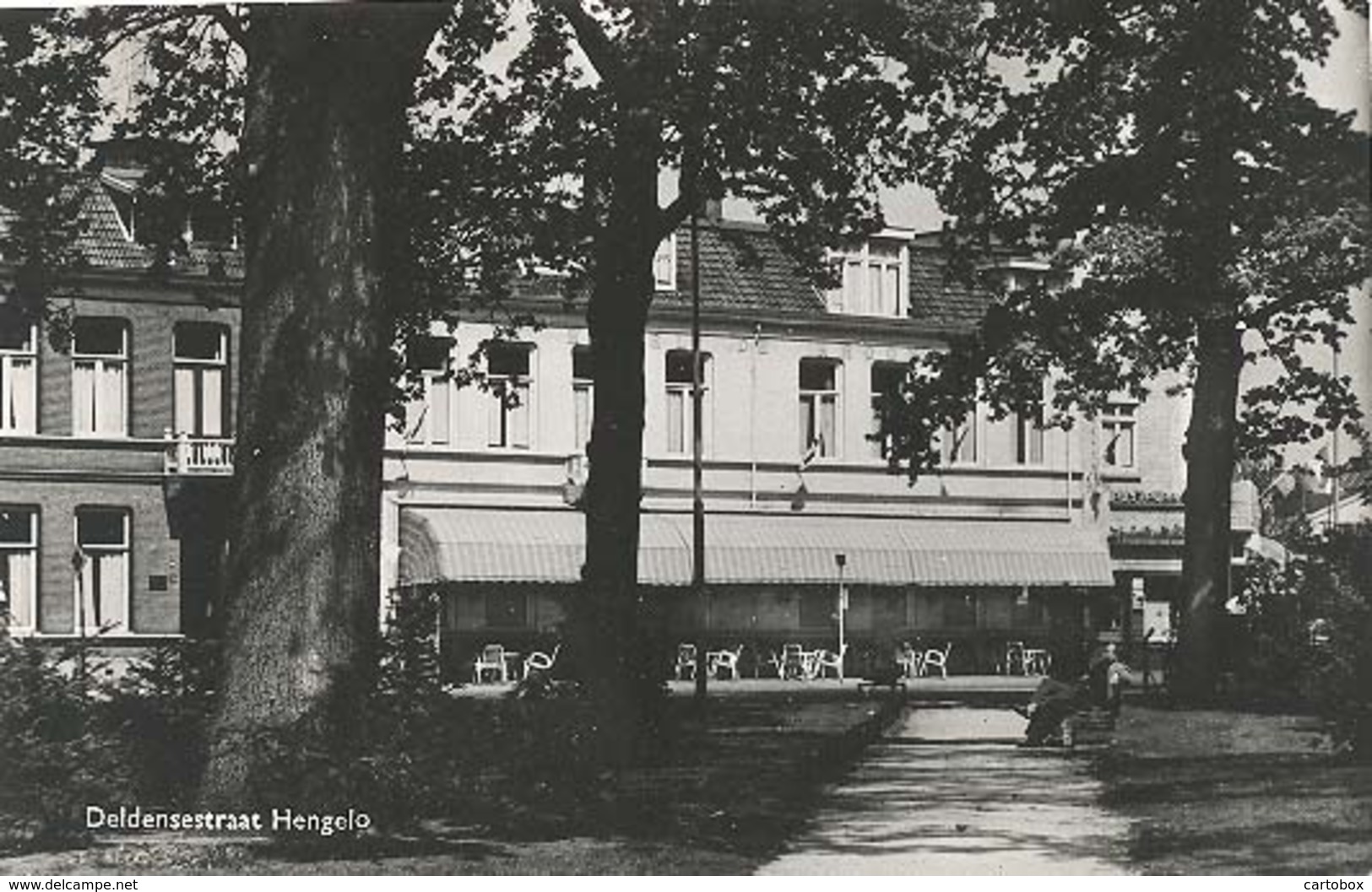 Hengelo, Deldensestraat   (glansfotokaart) - Hengelo (Ov)