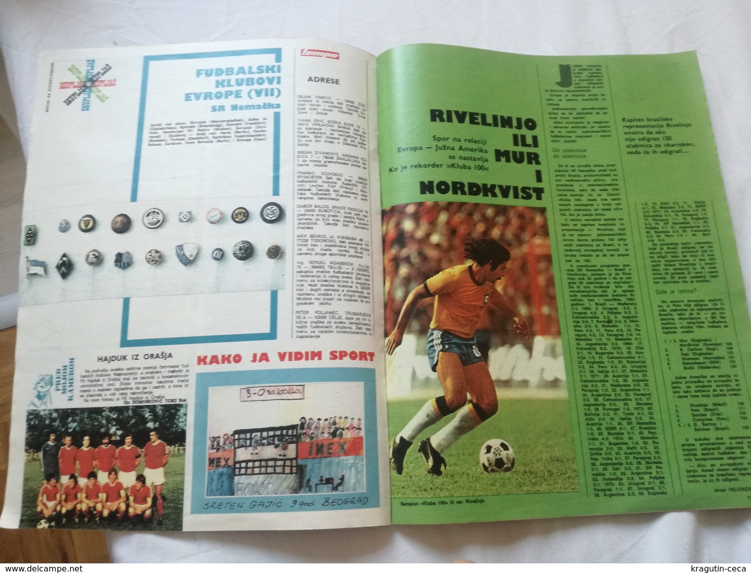 1978 TEMPO YUGOSLAVIA SERBIA SPORT FOOTBALL MAGAZINE NEWSPAPERS Argentina world cup PARTIZAN BOXING CUBA CHAMPIONSHIPS