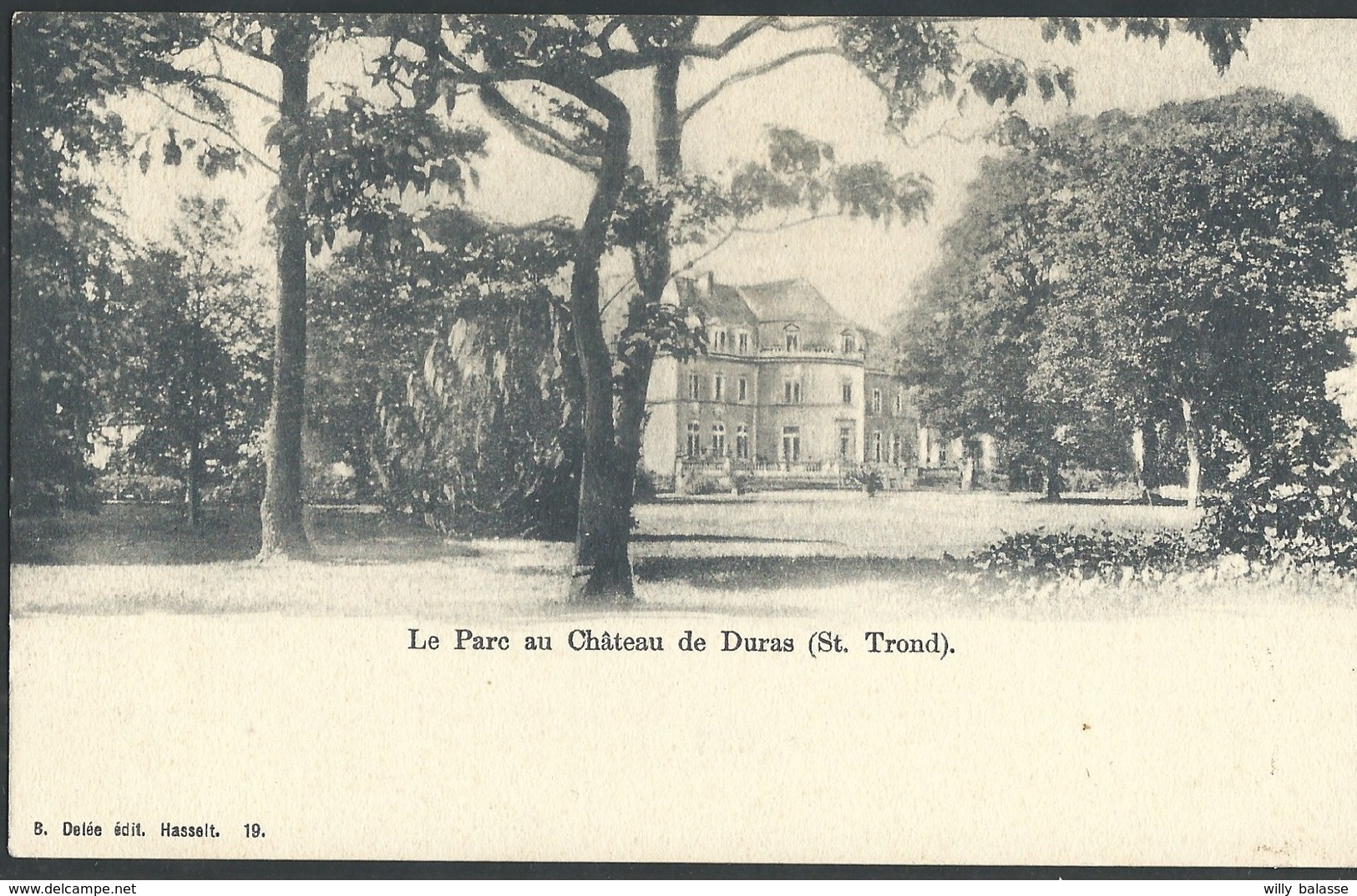 CPA Le Parc Au Château De Duras ( St. Trond ) - Sint-Truiden