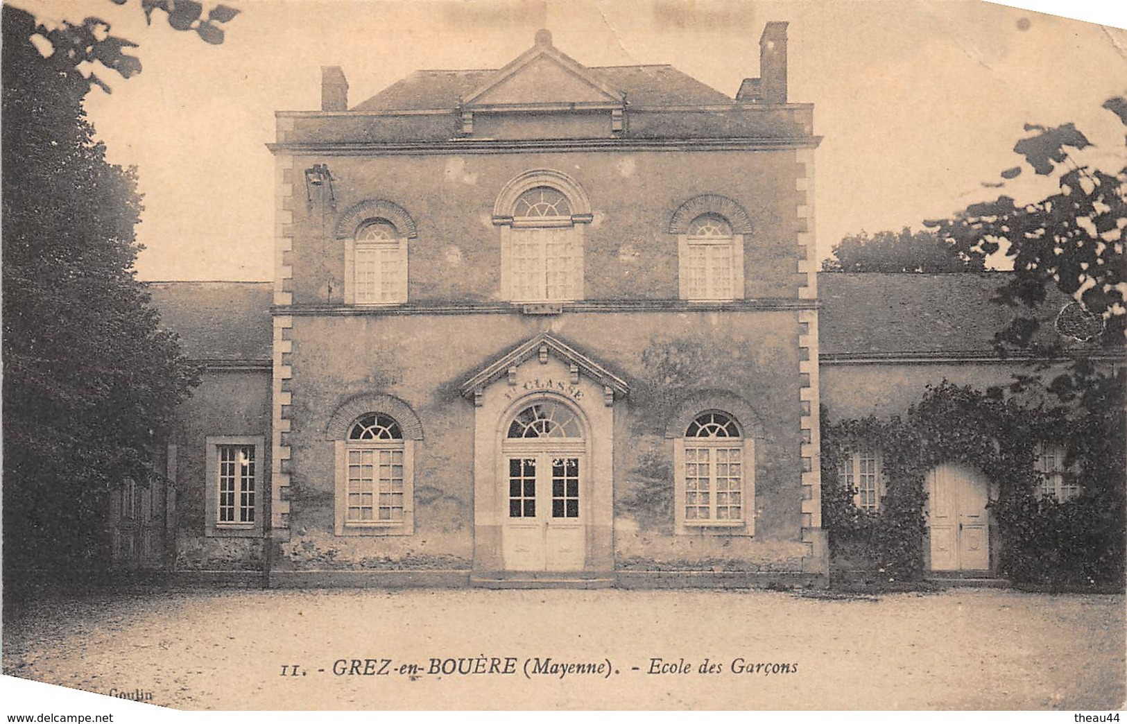 ¤¤  -   GREZ-en-BOUERE   -  Ecole Des Garçons    -  ¤¤ - Crez En Bouere