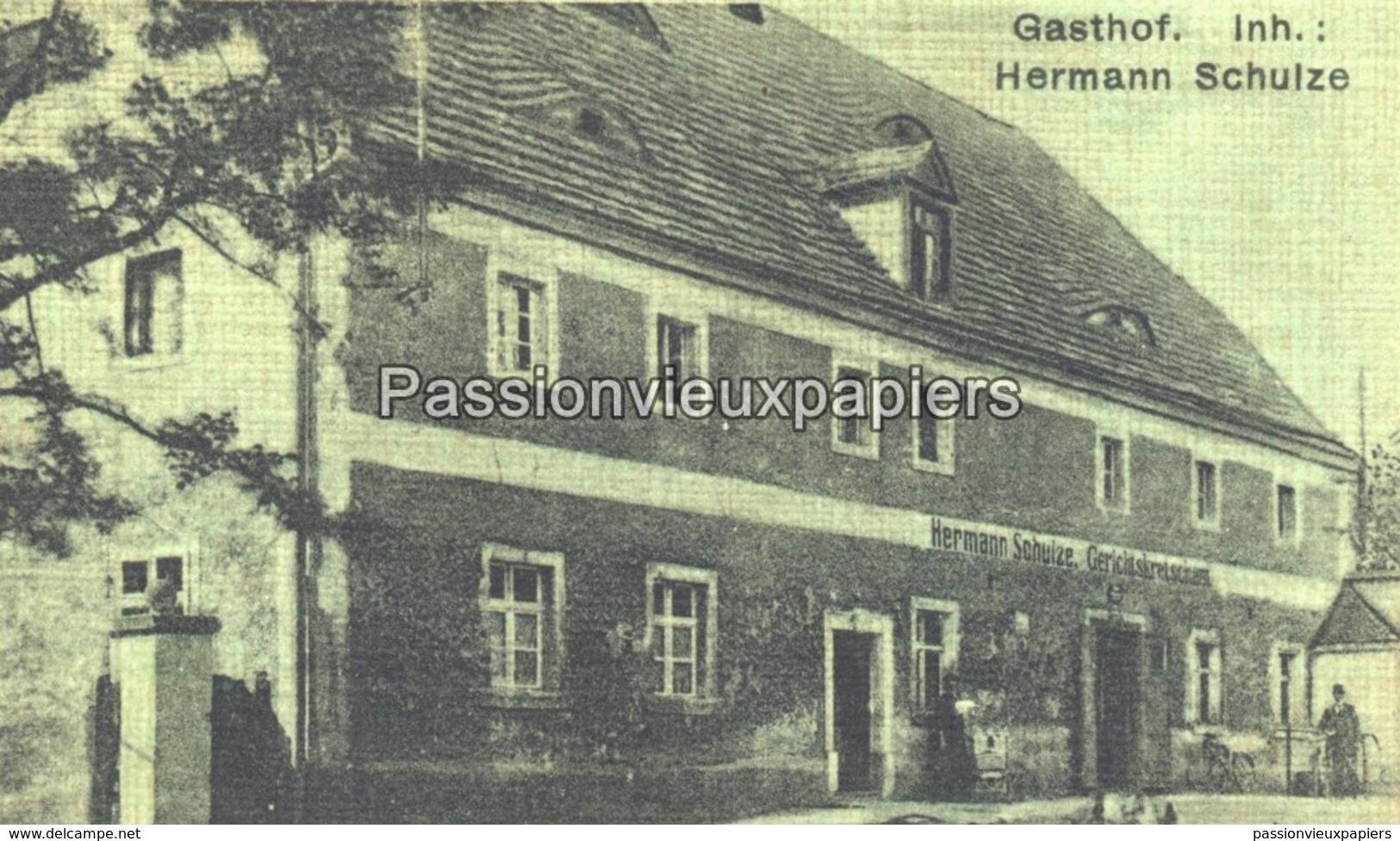 TILLENDORF (BOLESLAWIEC)  NIEDERSCHLIESEN    GRUSS GASTHOF HERMANN SCHUTZE SAAL VIADUKT - Pologne