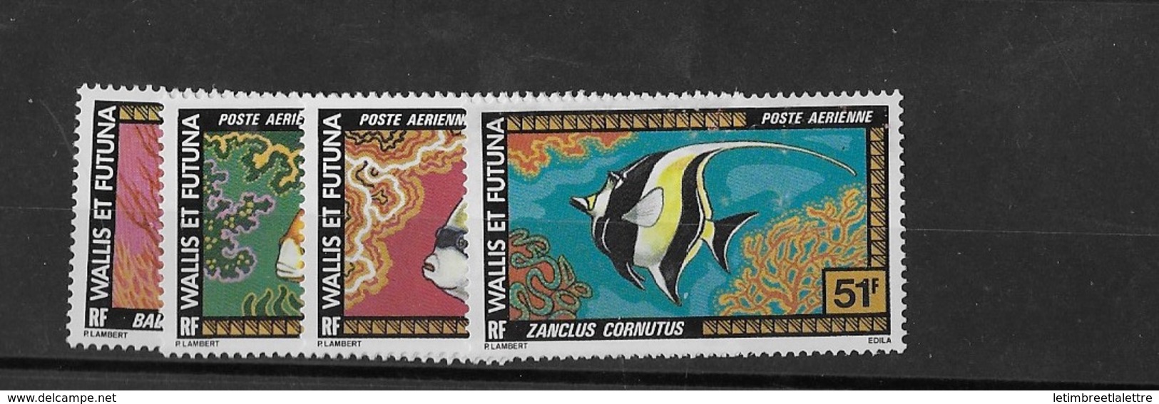 Wallis Et Futuna N 76/79** . P.A - Unused Stamps