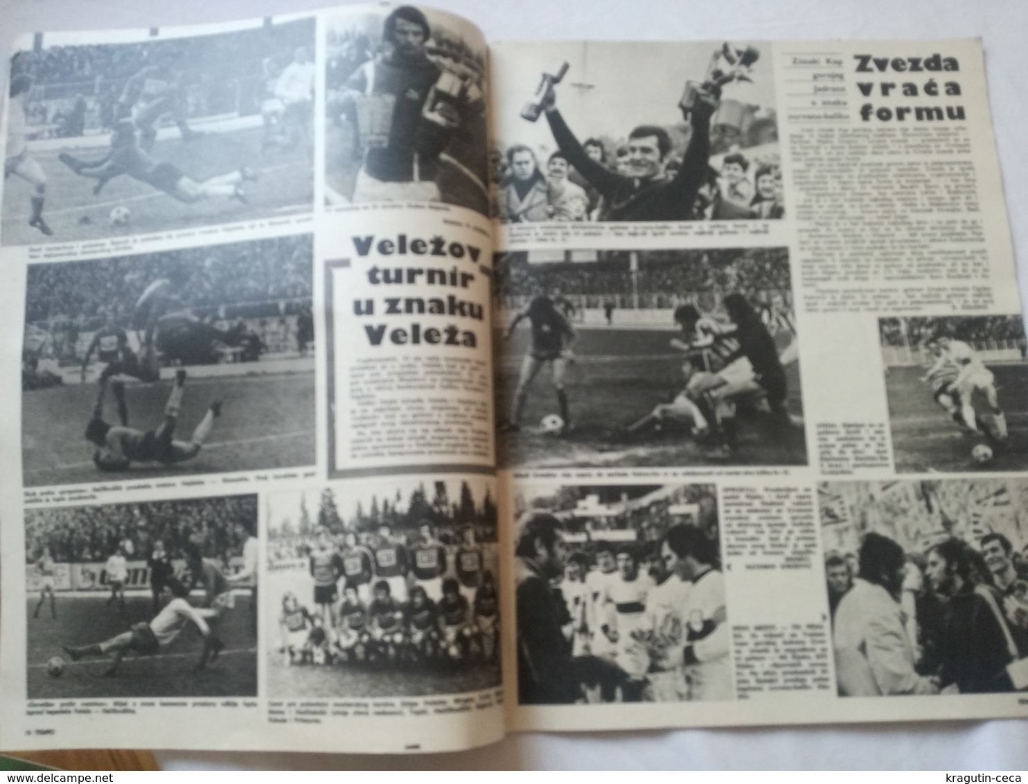 1978 TEMPO YUGOSLAVIA SERBIA SPORT FOOTBALL MAGAZINE NEWSPAPERS Formula 1 Grand Prix REAL MADRID  RED STAR WATER POLO - Sports